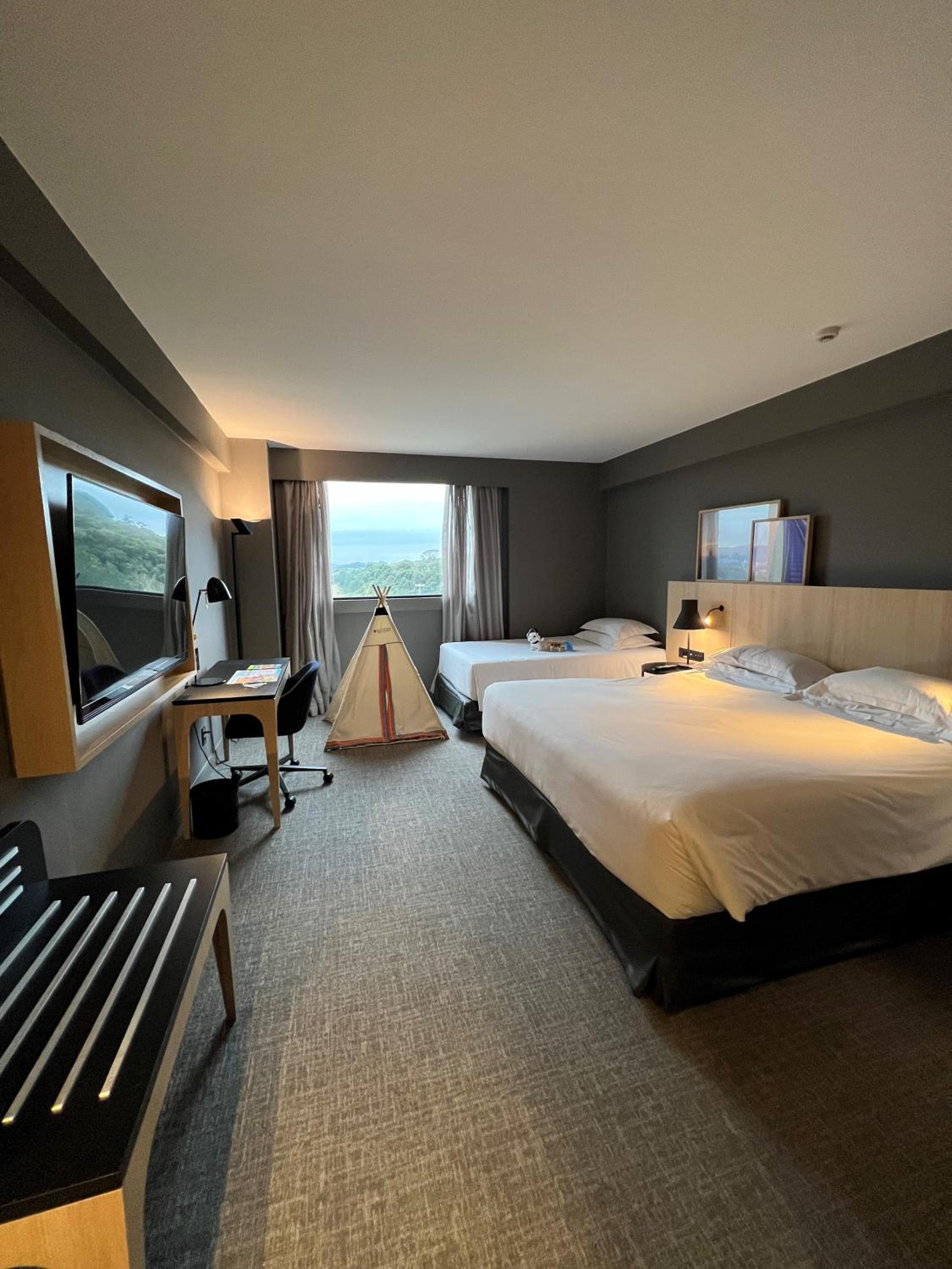 Family Room with One King and One Single Bed