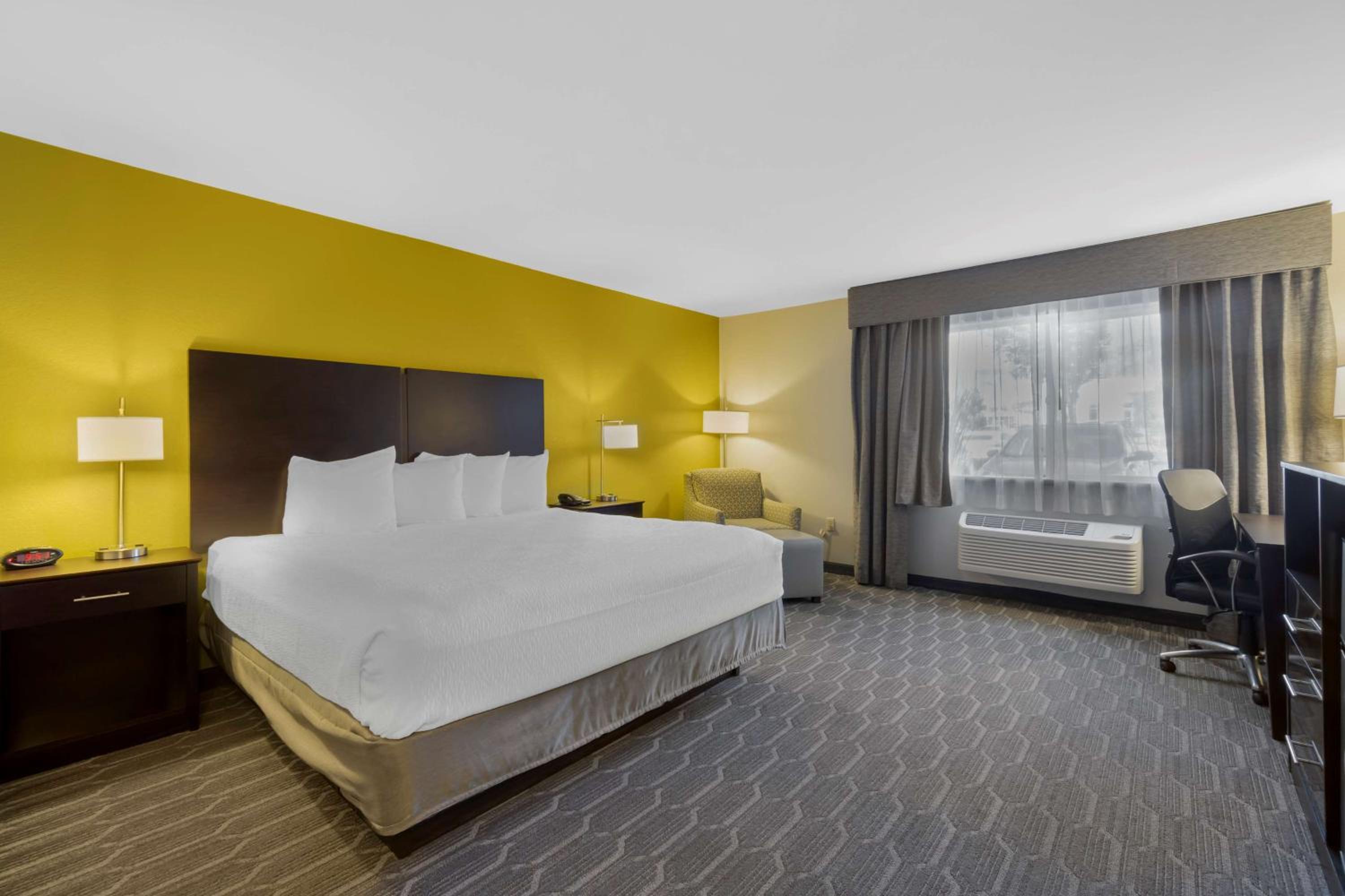 King Room with Roll-in Shower - Disability Access/Non-Smoking