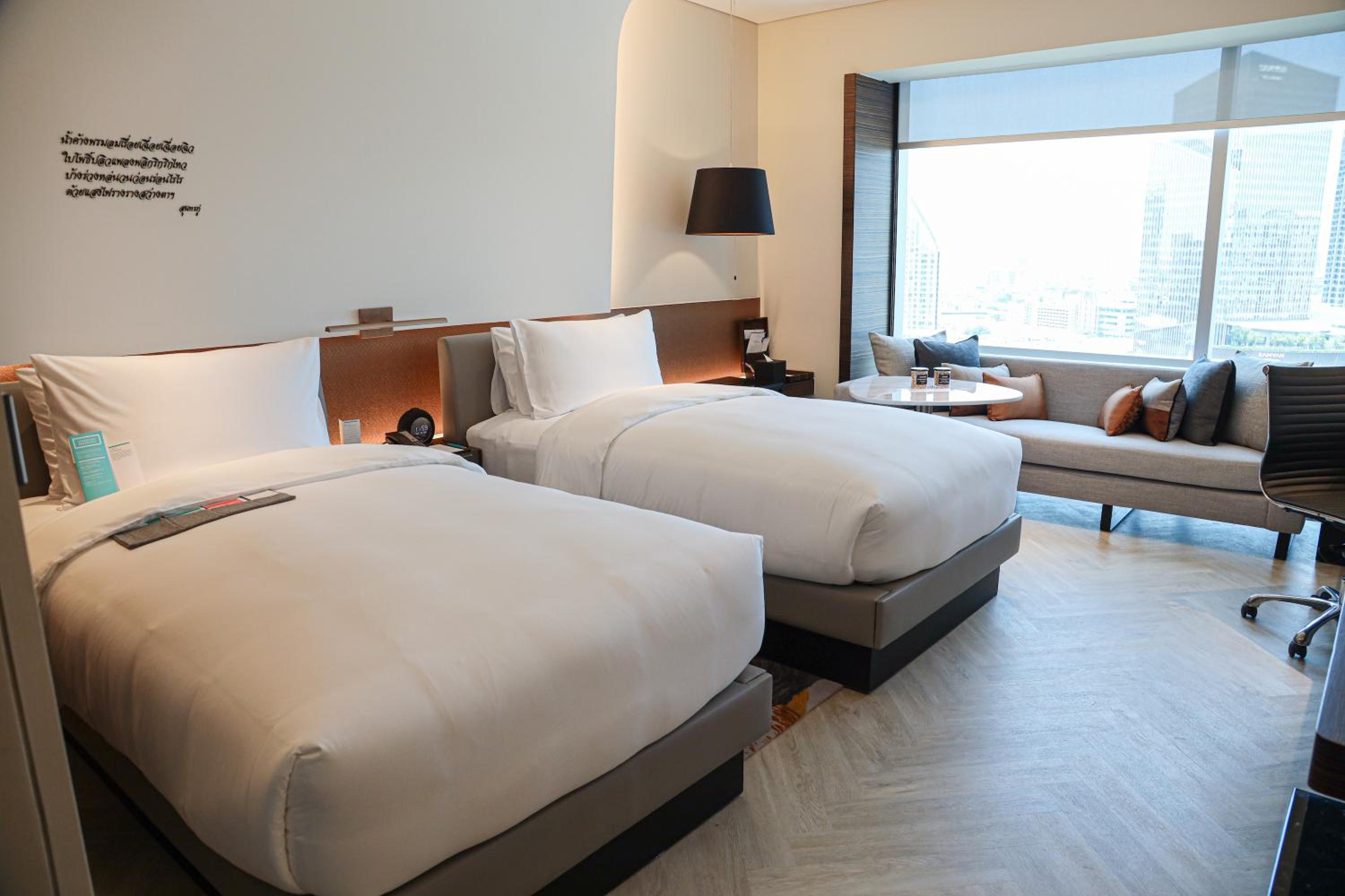 Executive, Guest room, 2 Twin/Single Bed(s), High floor