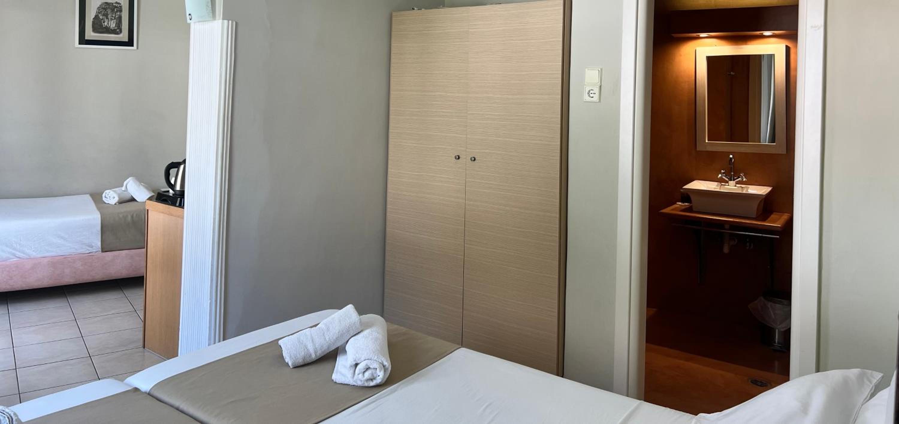 Double or Twin Room with Meteora View