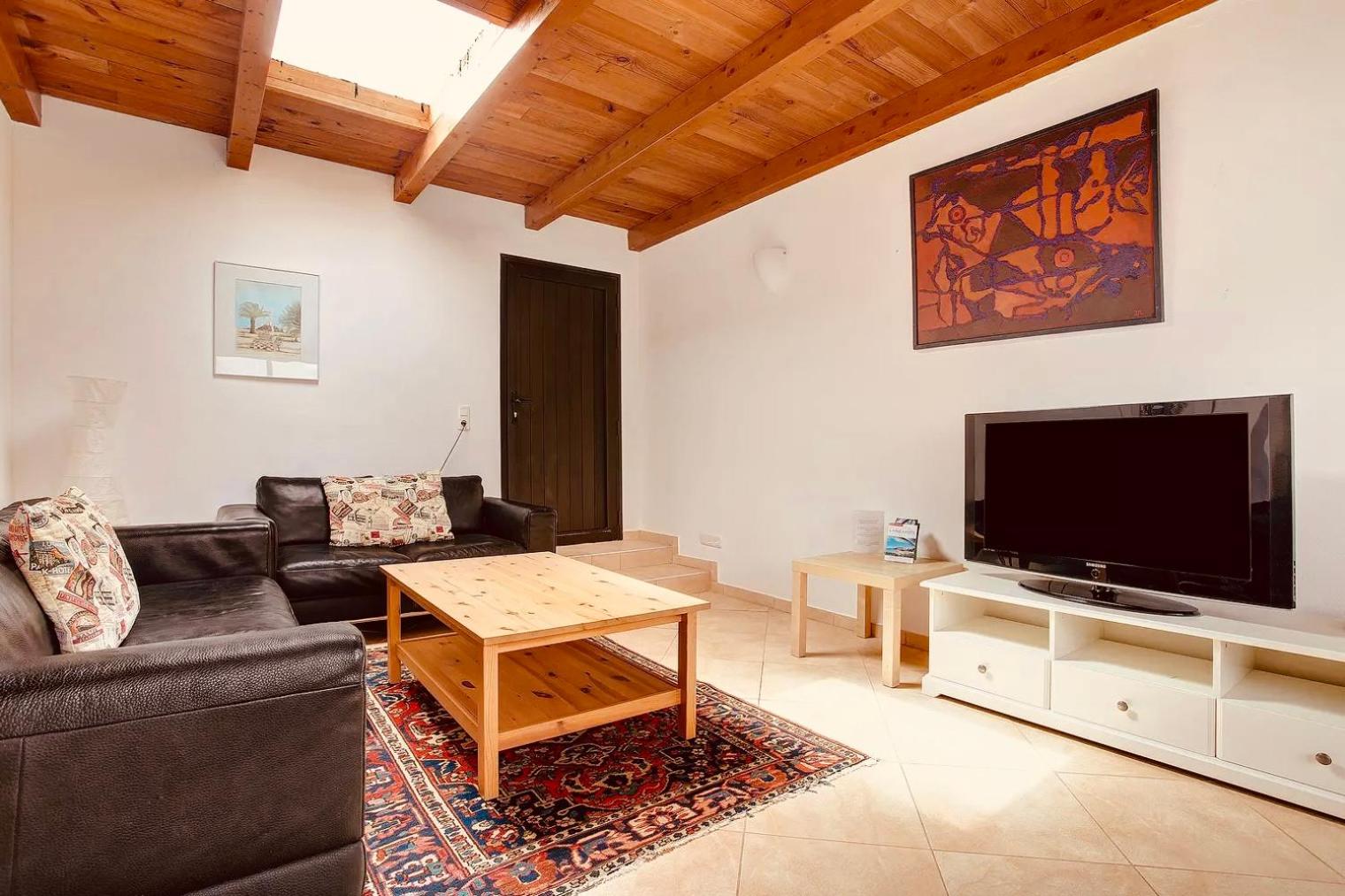 Apartamento con vista al jardín