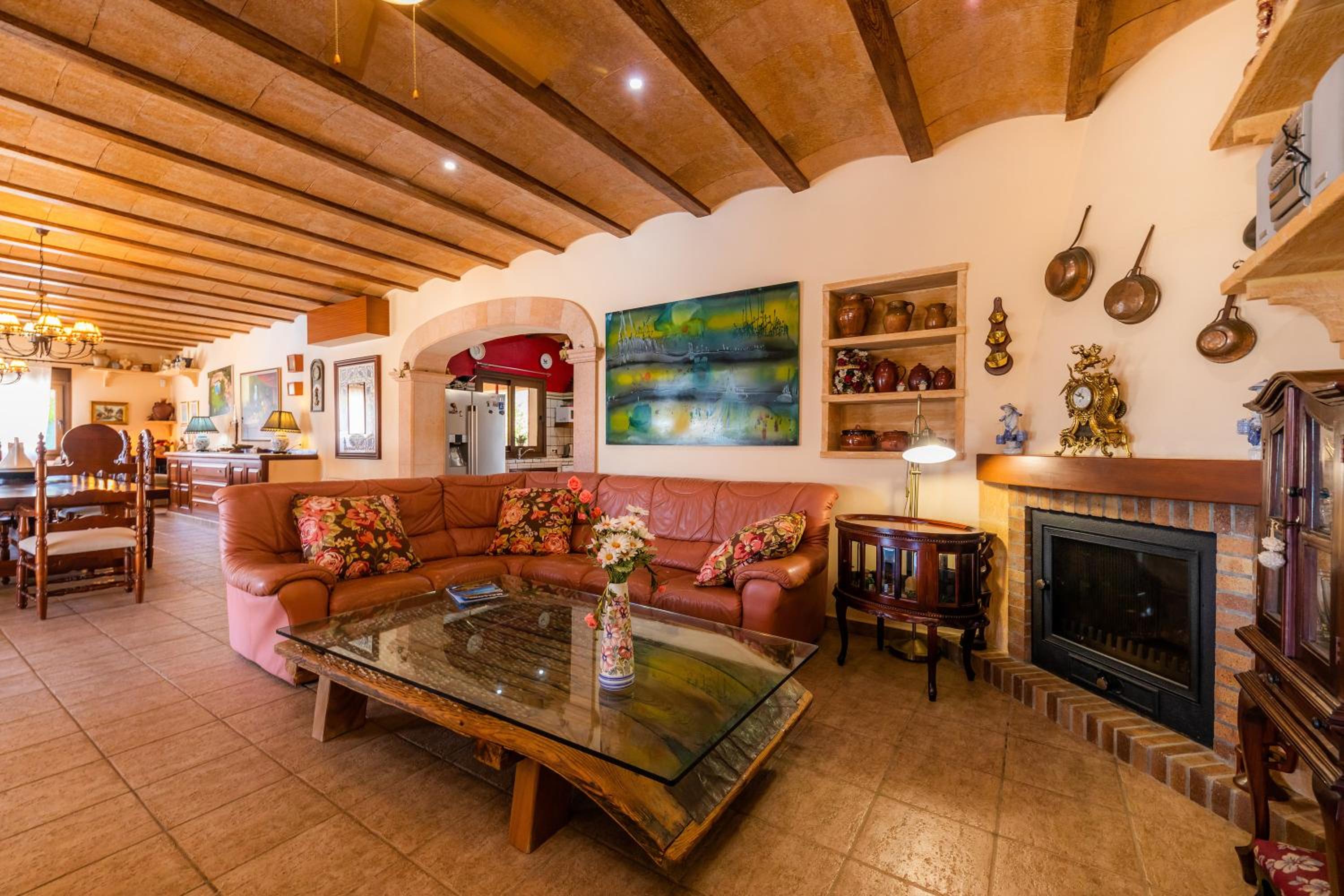Villa con vistas al jardín