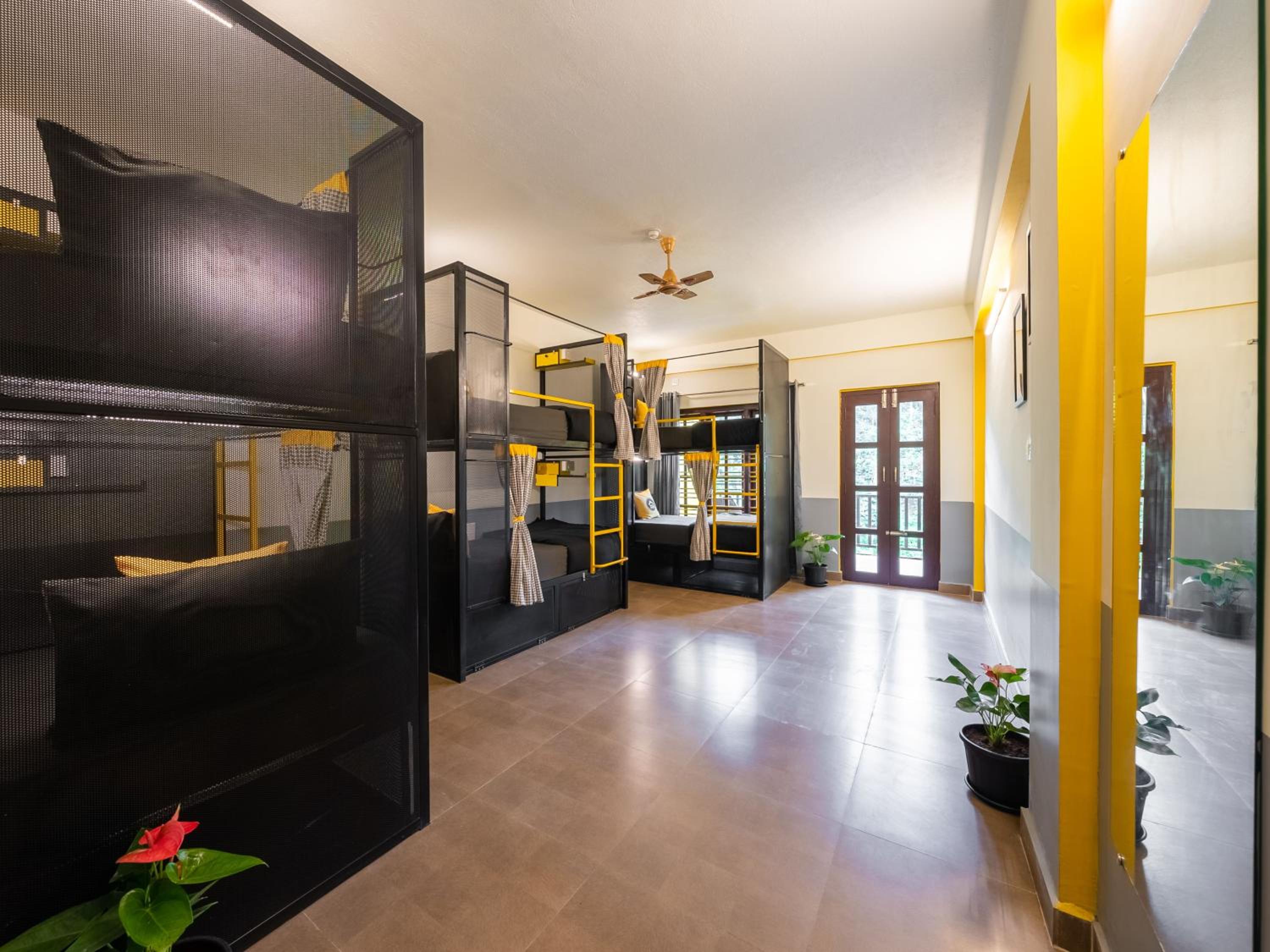 Bed in 6 Bed Mixed Dormitory with Balcony and Rainforest View photo 1