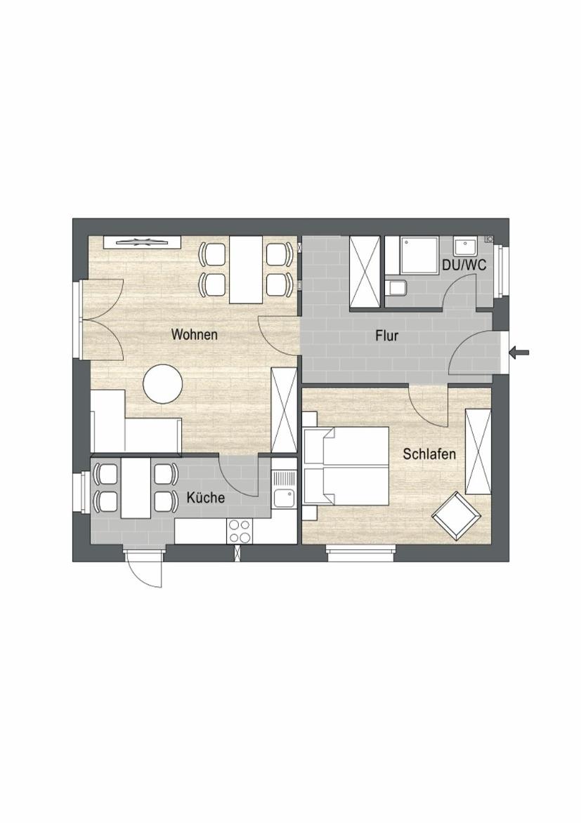 One-Bedroom Apartment photo 3