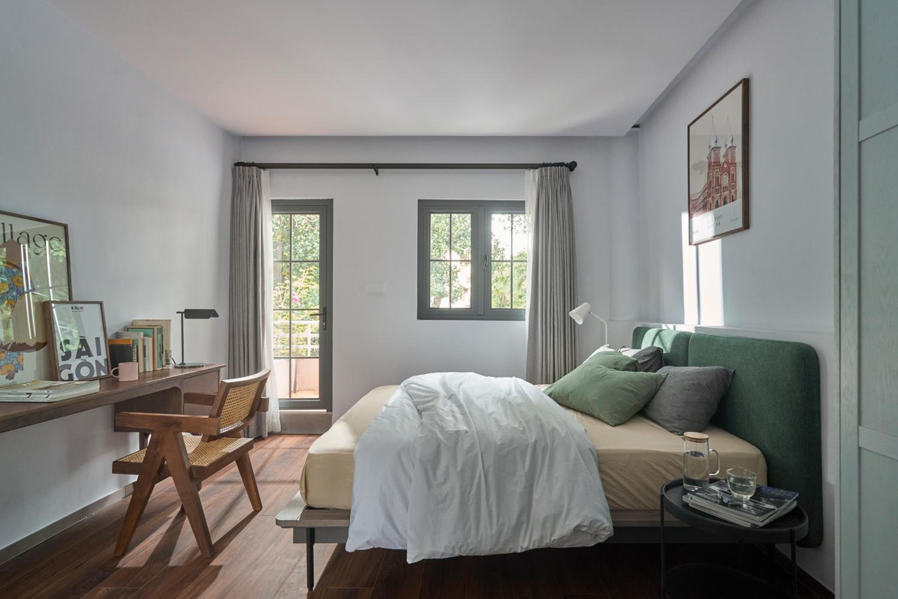 Studio with Balcony