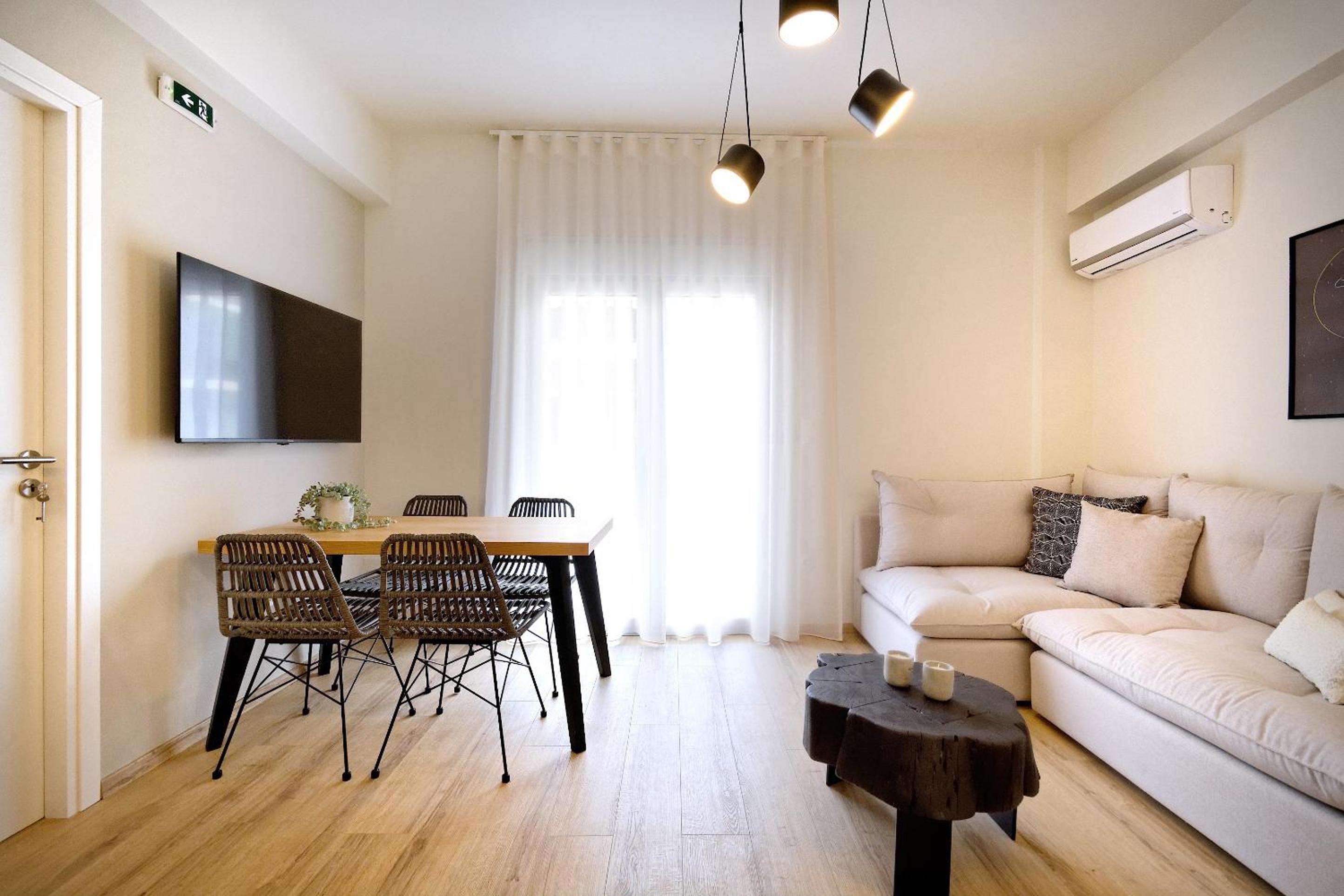 Three-Bedroom Premium Apartment with Balcony