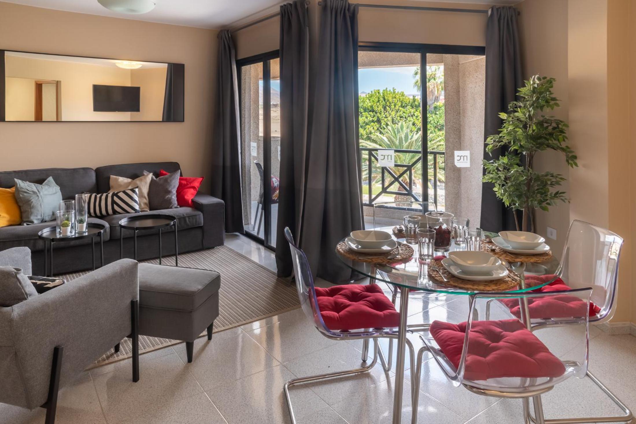 Apartamento de dos habitaciones