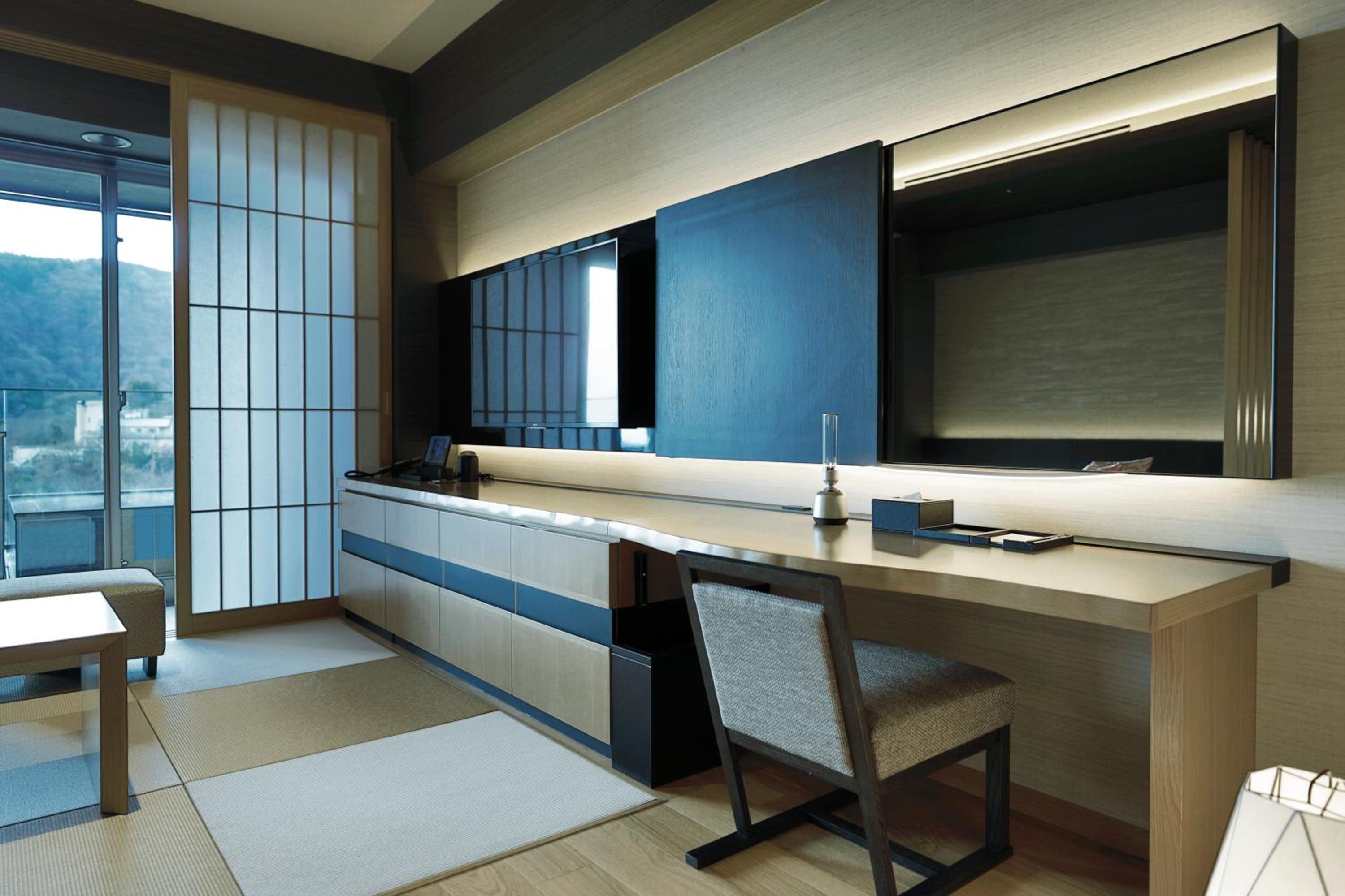 West Wing Upper Floor-Twin Room with Open-Air Bath Japanese Style /  Japanses Dinner Entry 19:00～20:00 - Photo 12