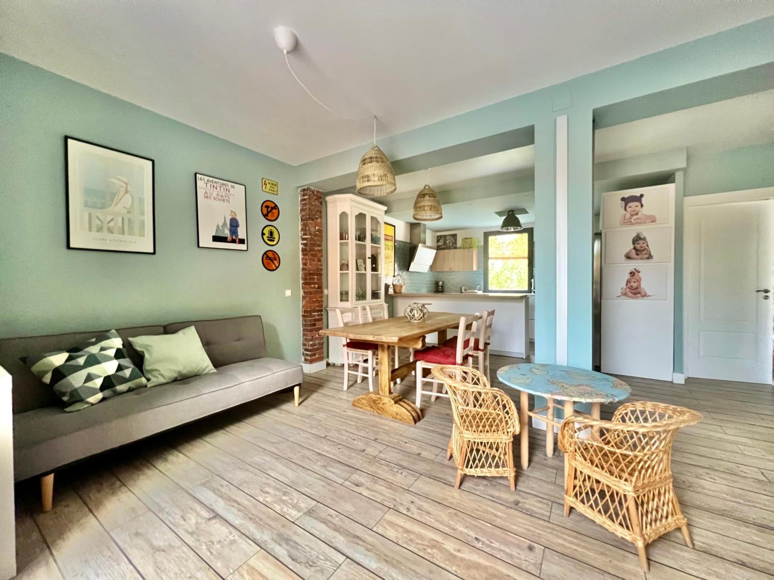 Casa de tres habitaciones