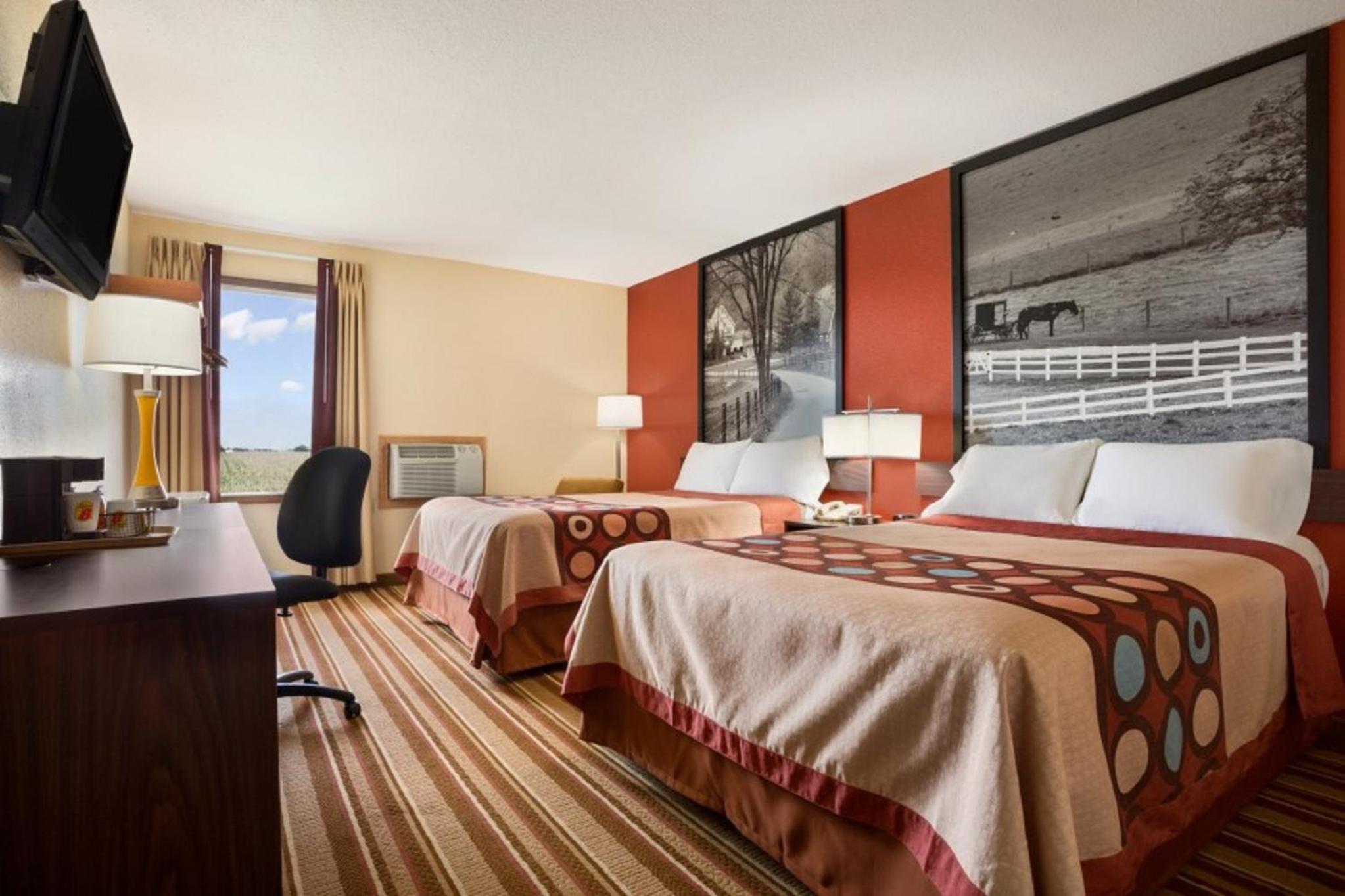 Deluxe Double Room with Two Double Beds - Non-Smoking - Photo 3