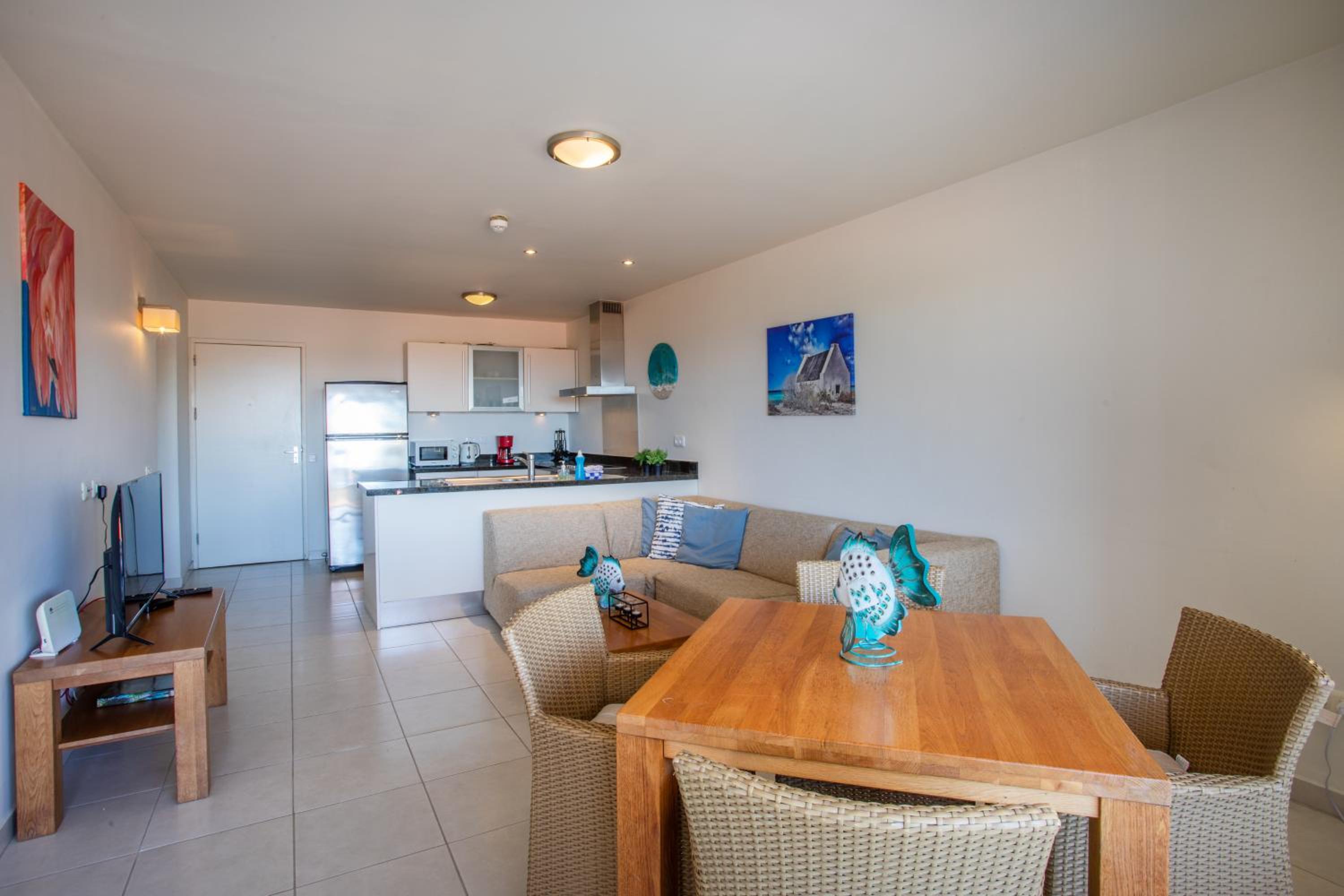One-Bedroom Apartment with Balcony and Sea View