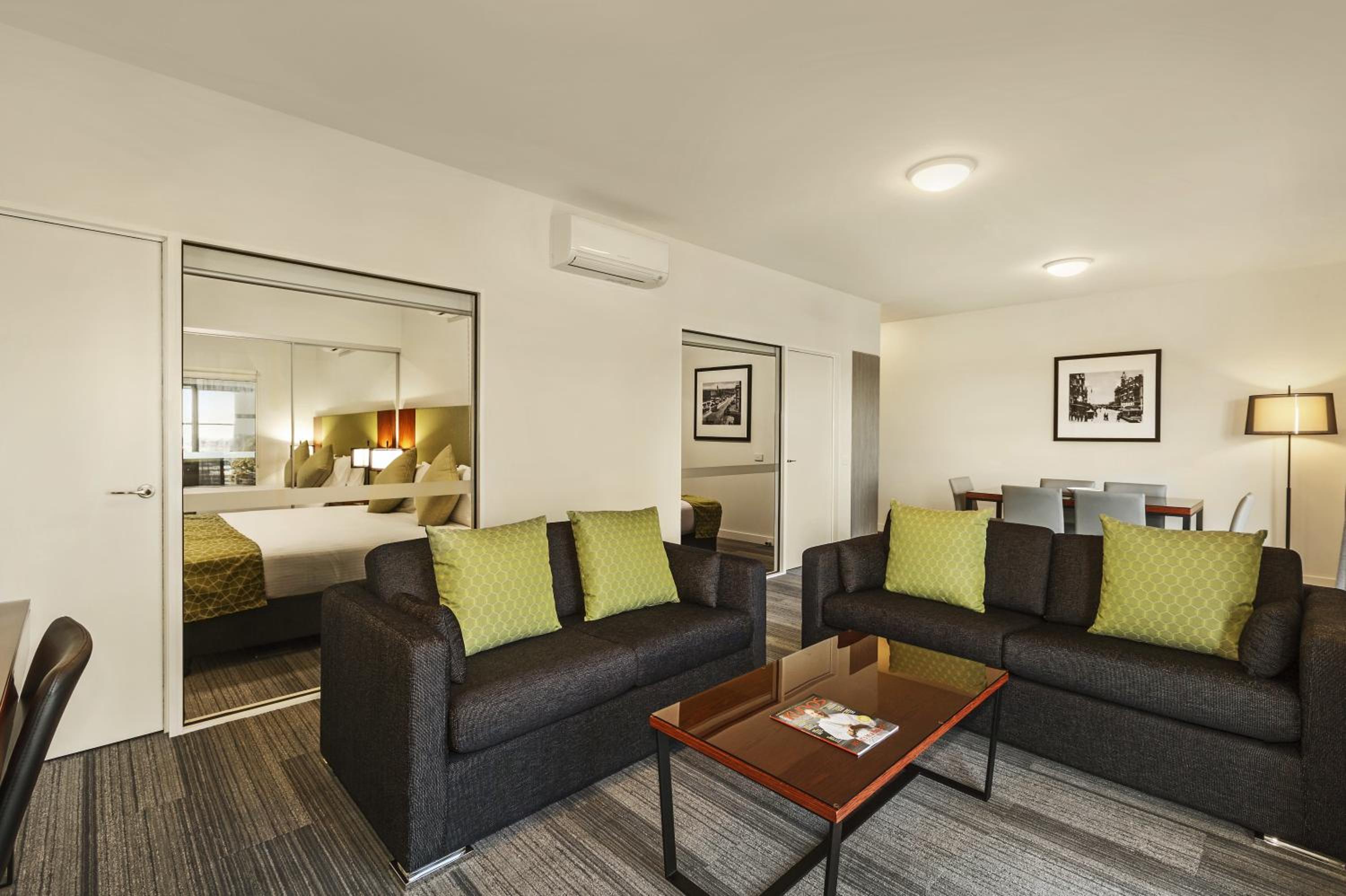 Two-Bedroom Apartment Suite with Balcony