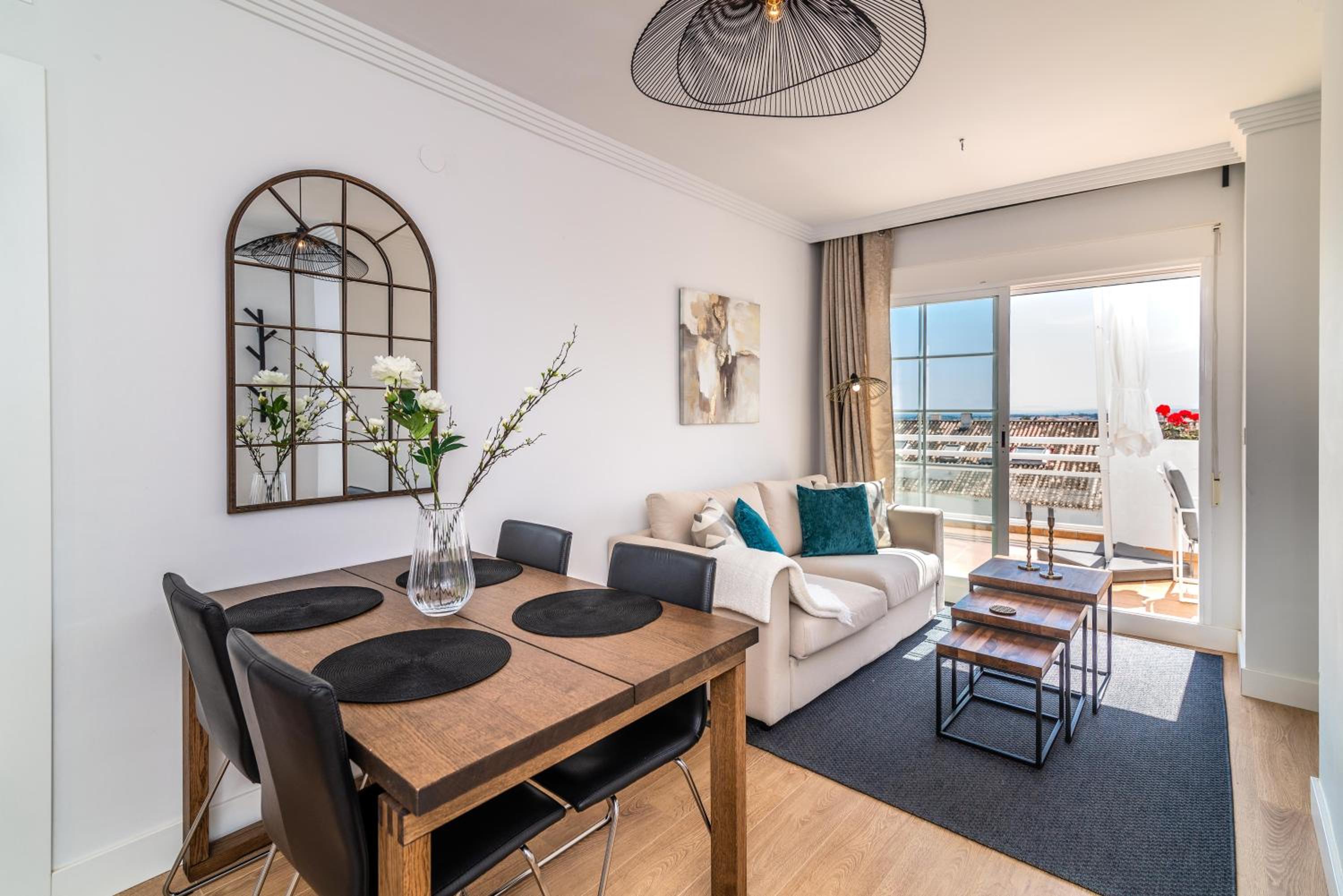 Apartamento con vista al mar