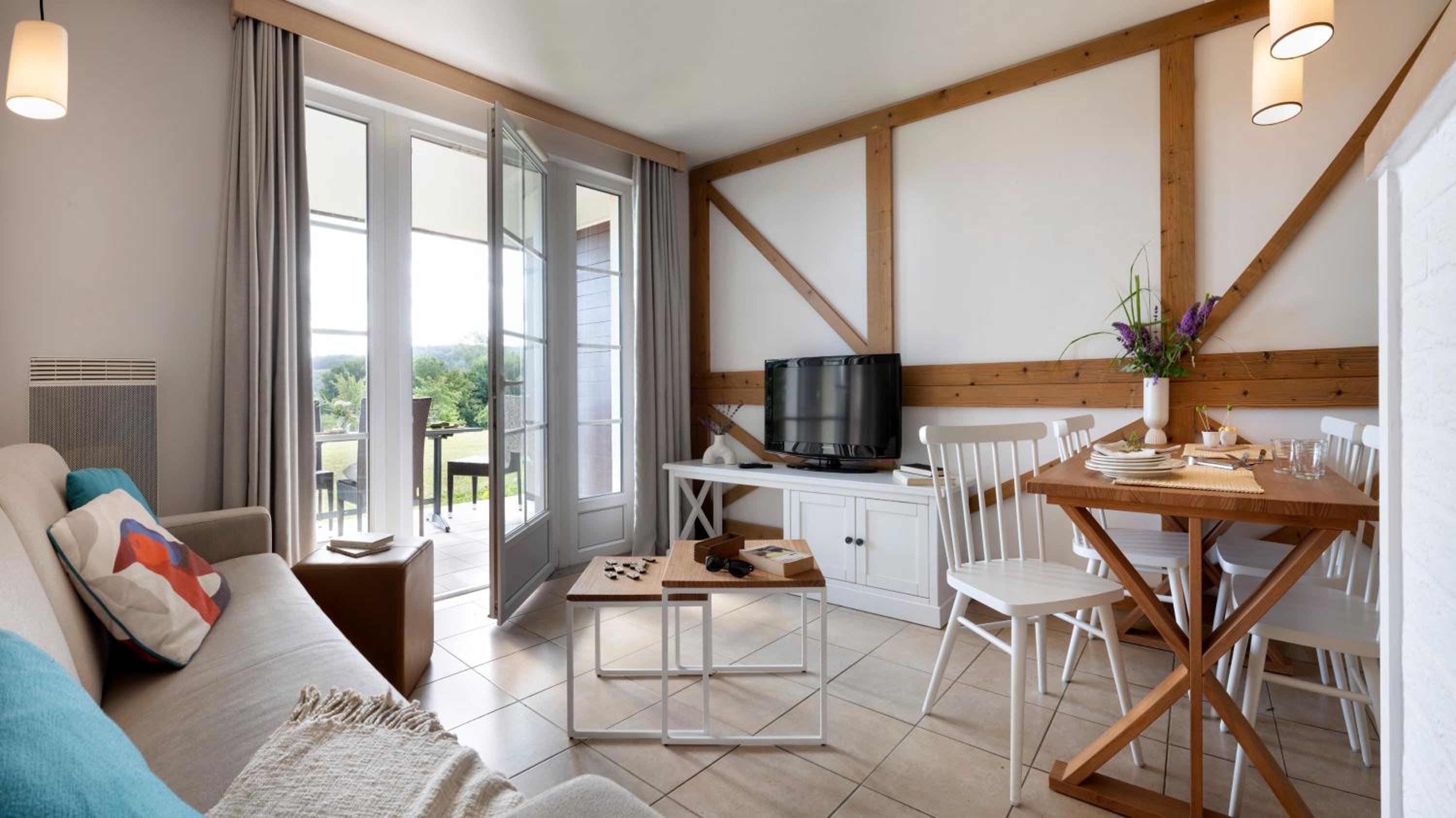 One-Bedroom Duplex Apartment with Terrace or Balcony (4 People) - Sea View photo 3