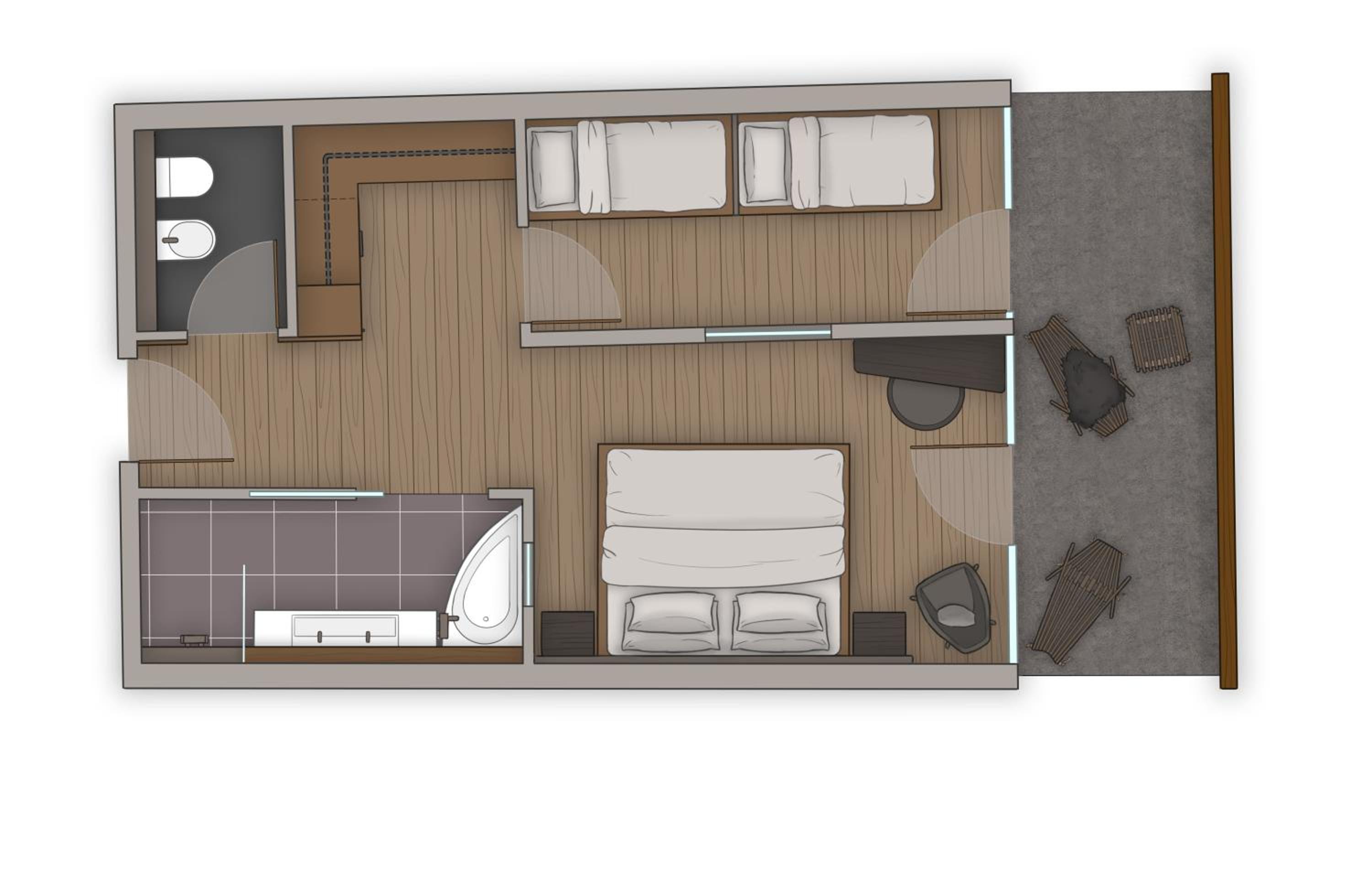 Family Room with Mountain View photo 3
