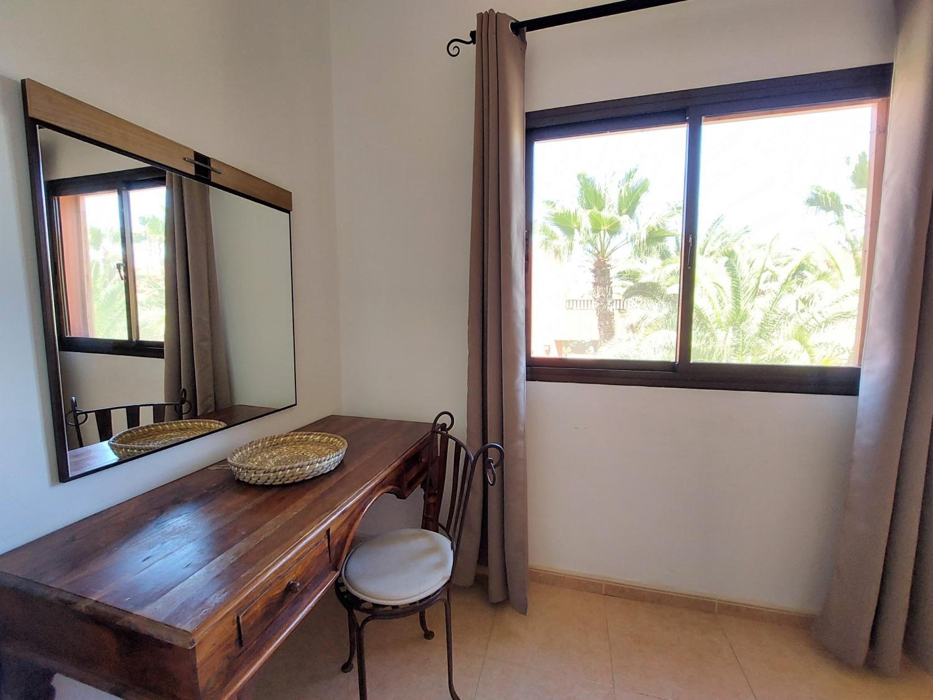 Apartamento con vista al jardín