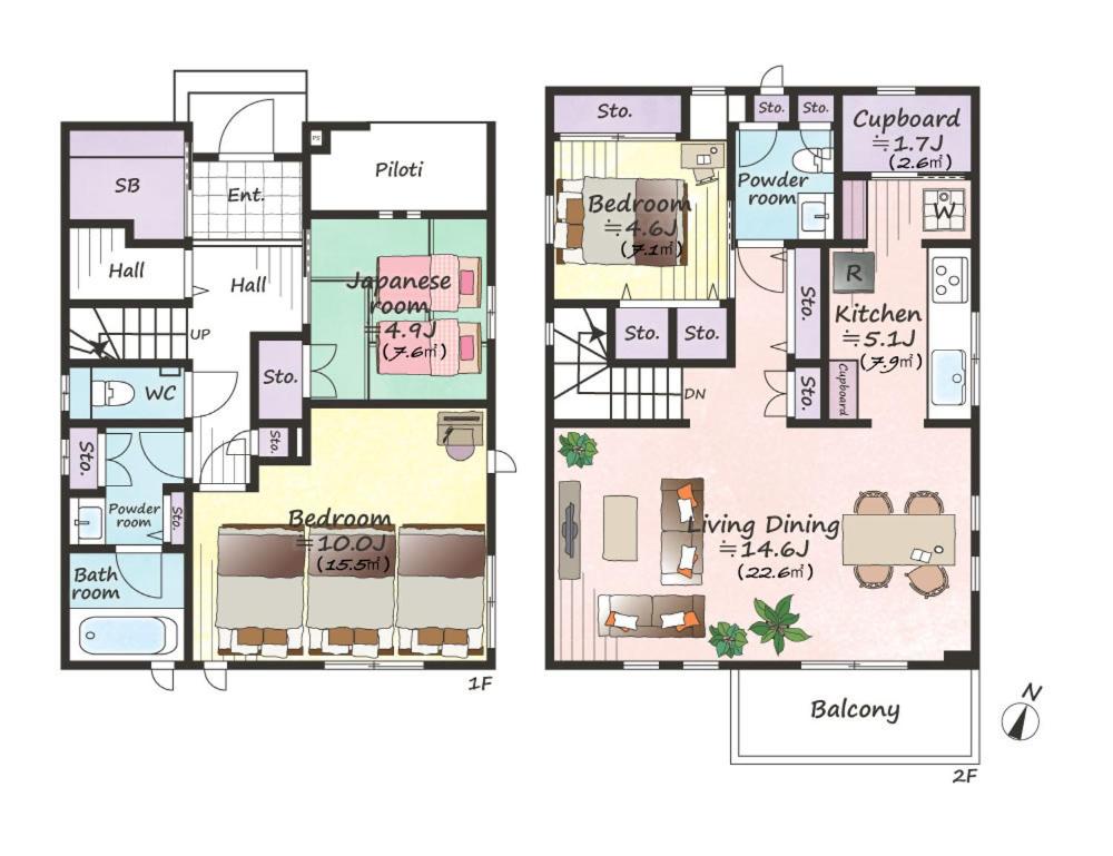 Three-Bedroom Villa - Photo 48