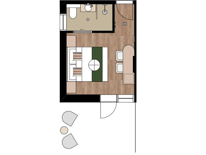 Deluxe Double Room with Shower photo 3