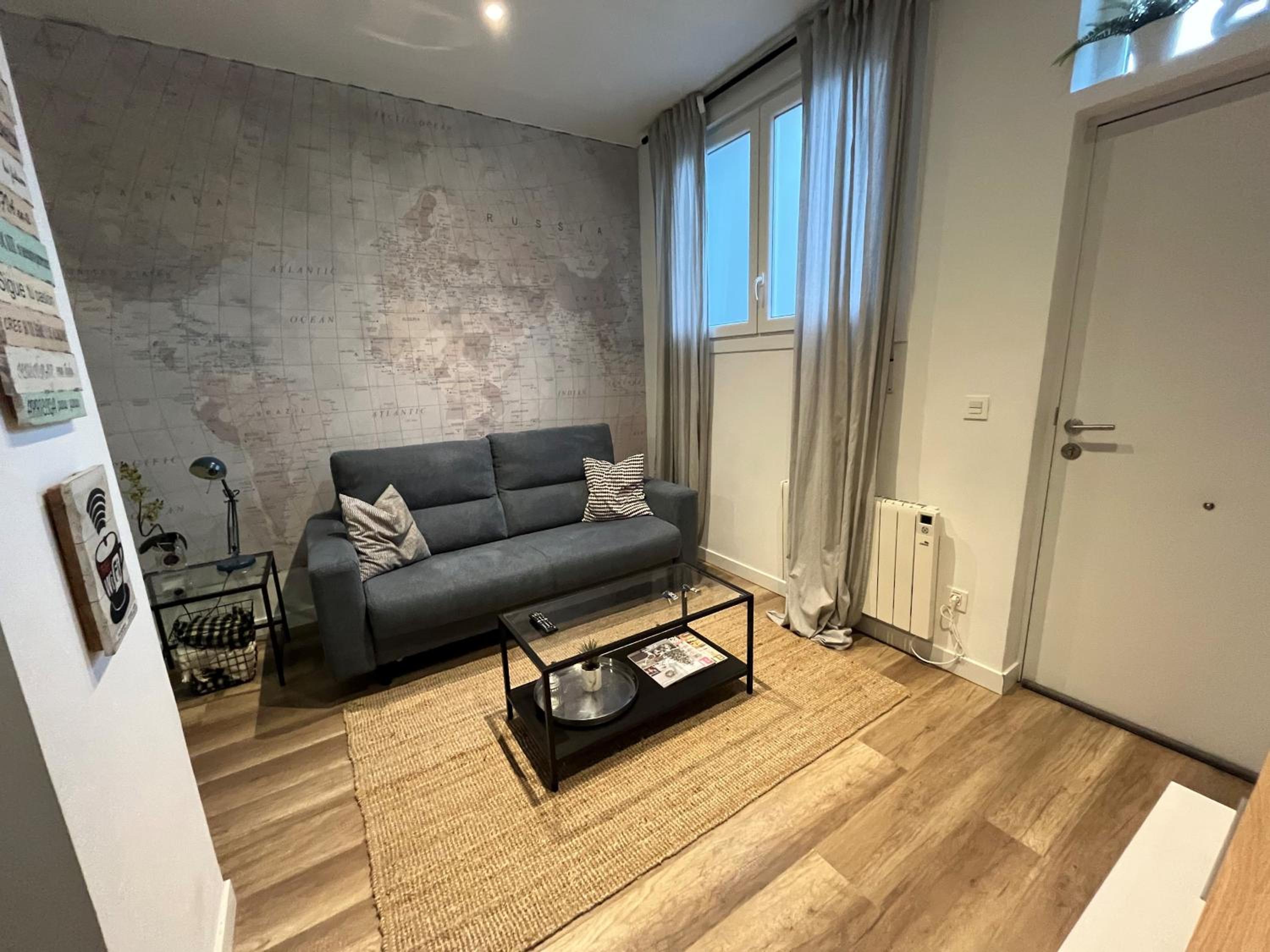 Apartamento de dos habitaciones