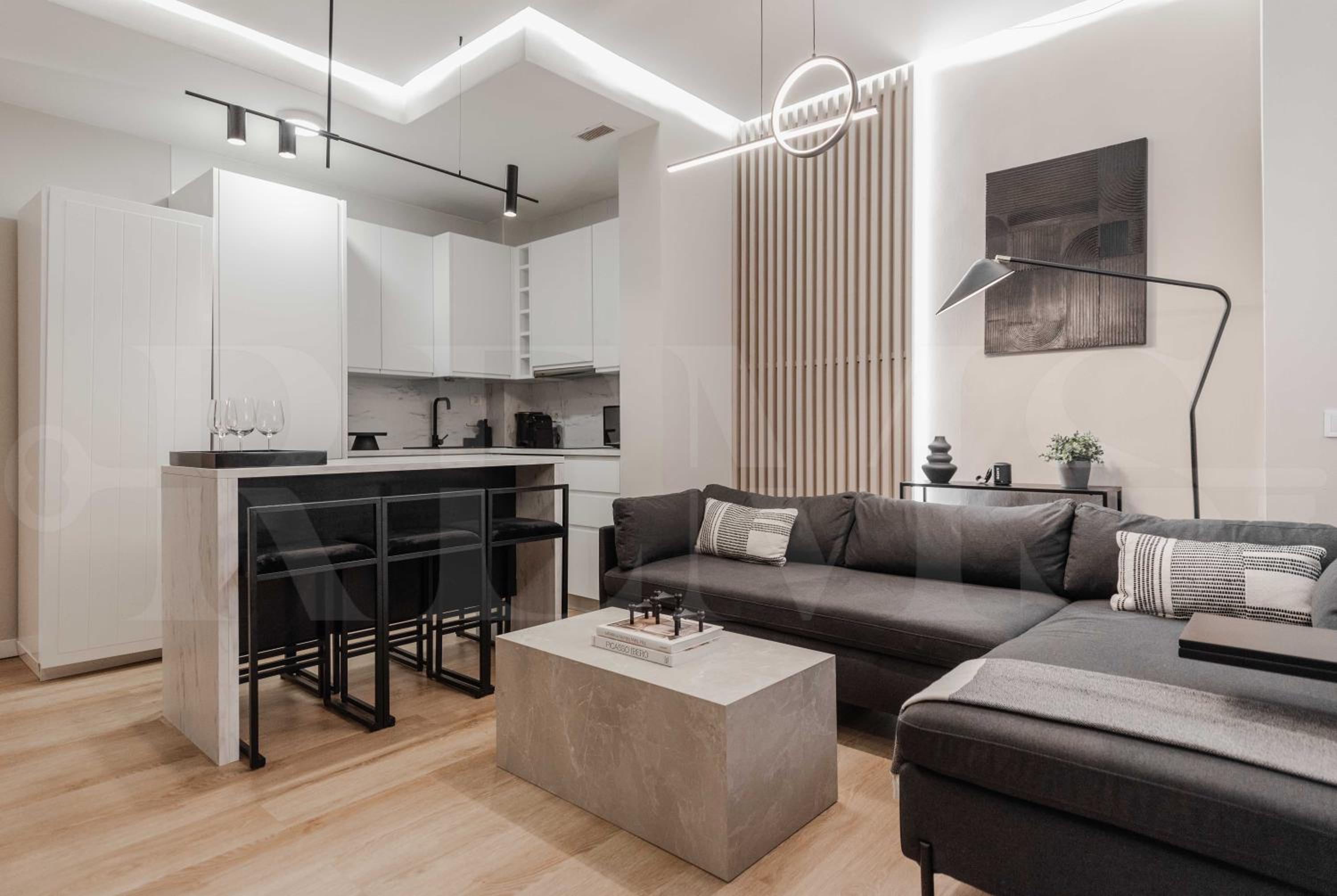Apartamento de dos habitaciones