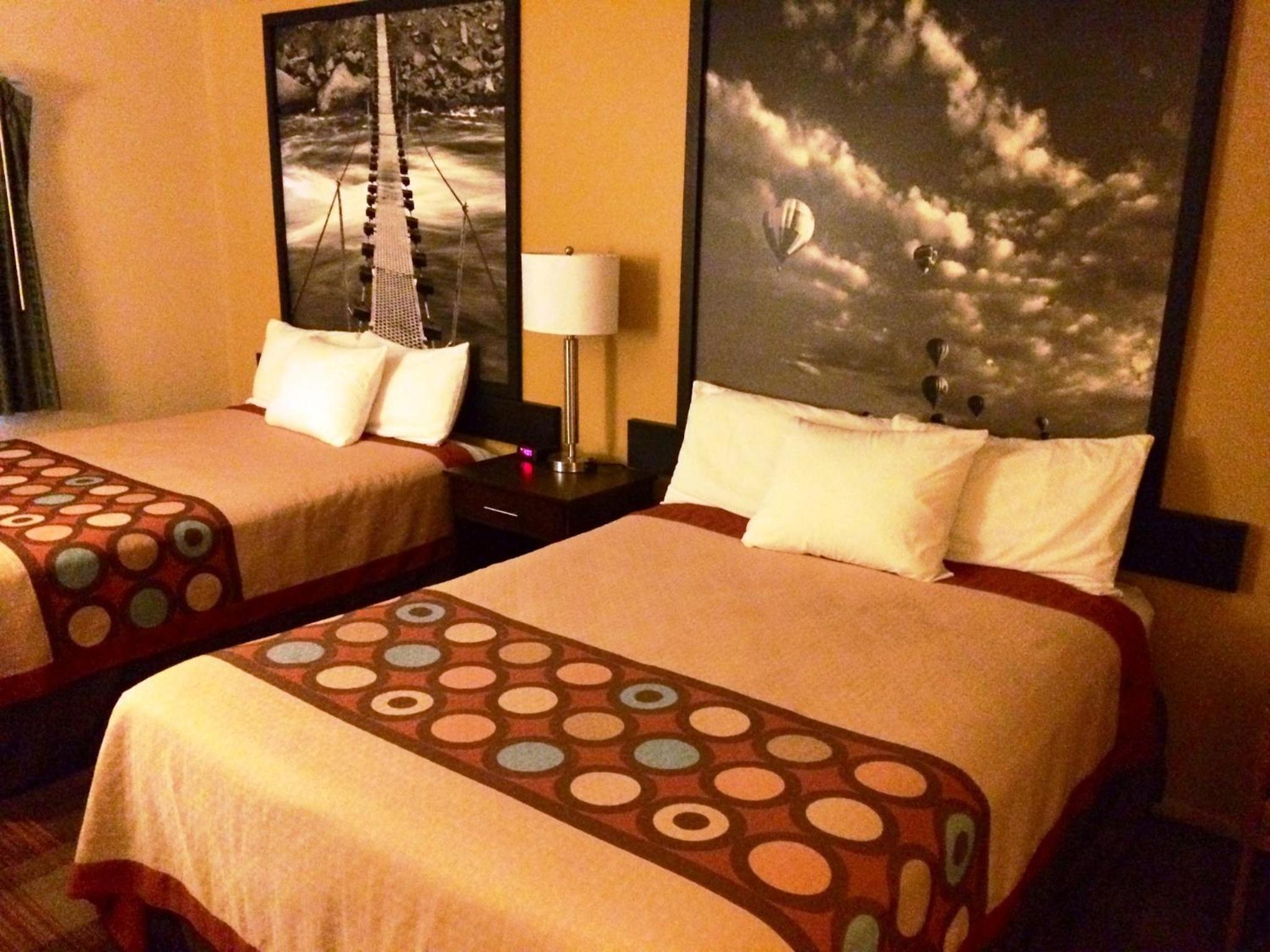 Queen Room with Two Queen Beds - Smoking photo 2