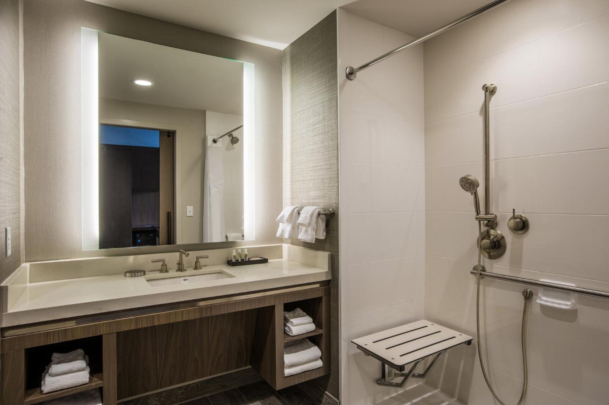 Standard King Room with Roll-in Shower - Mobility Accessible photo 3