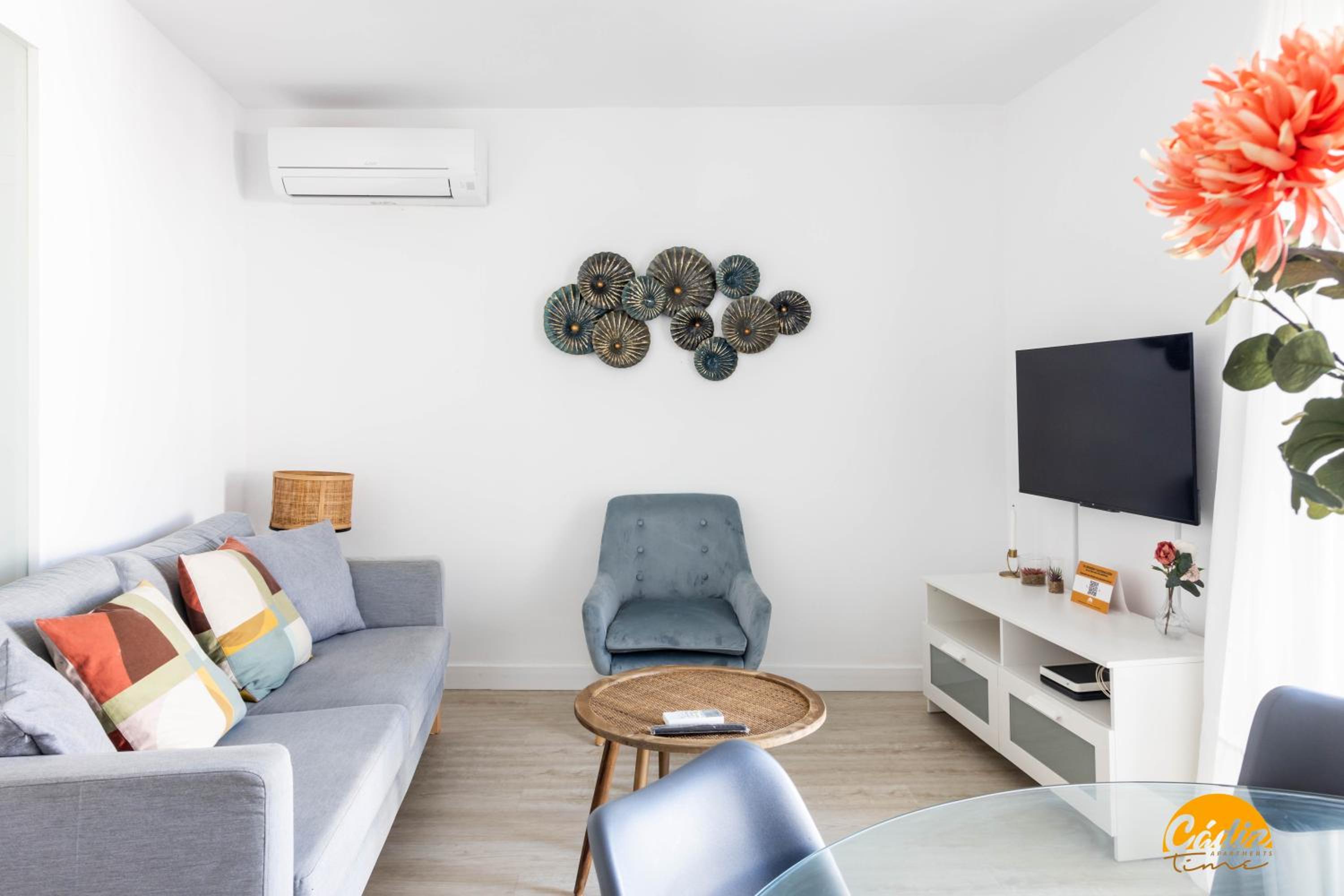 Apartamento de dos habitaciones
