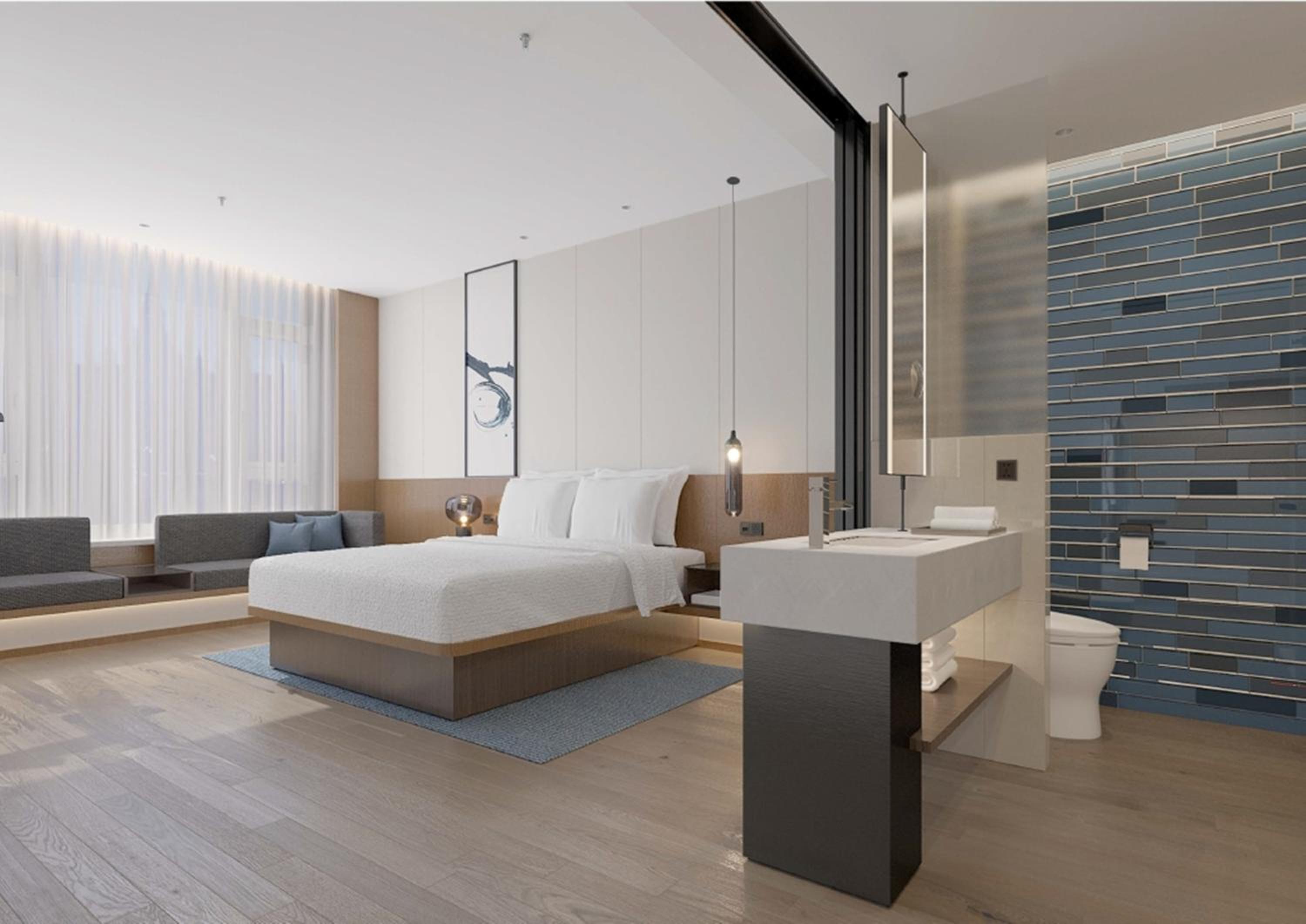 Premium Room with Two Double Beds - Photo 4