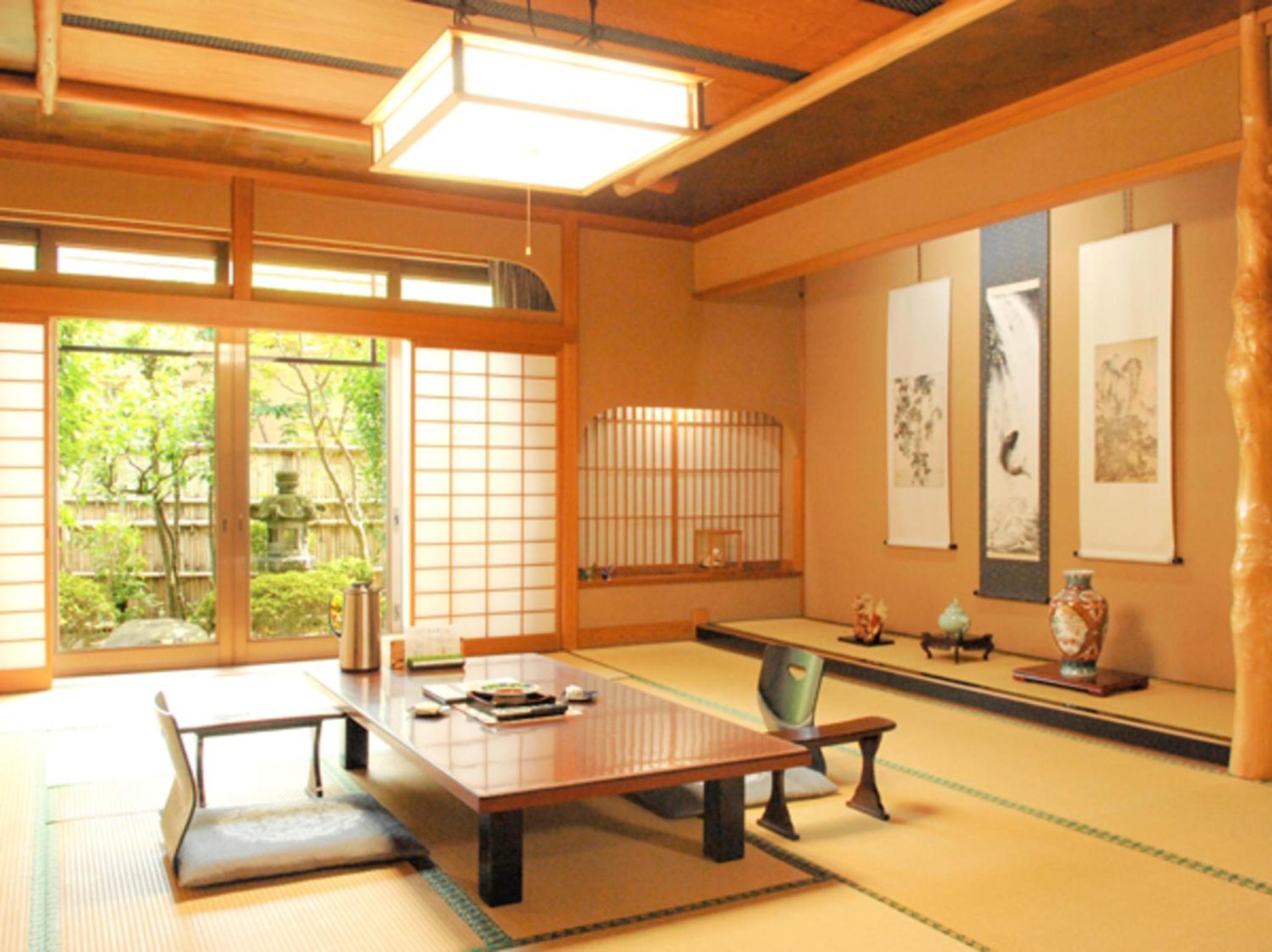 Japanese-Style Room with Private Open Air Bath and Small Garden - First Floor(No,101-102)