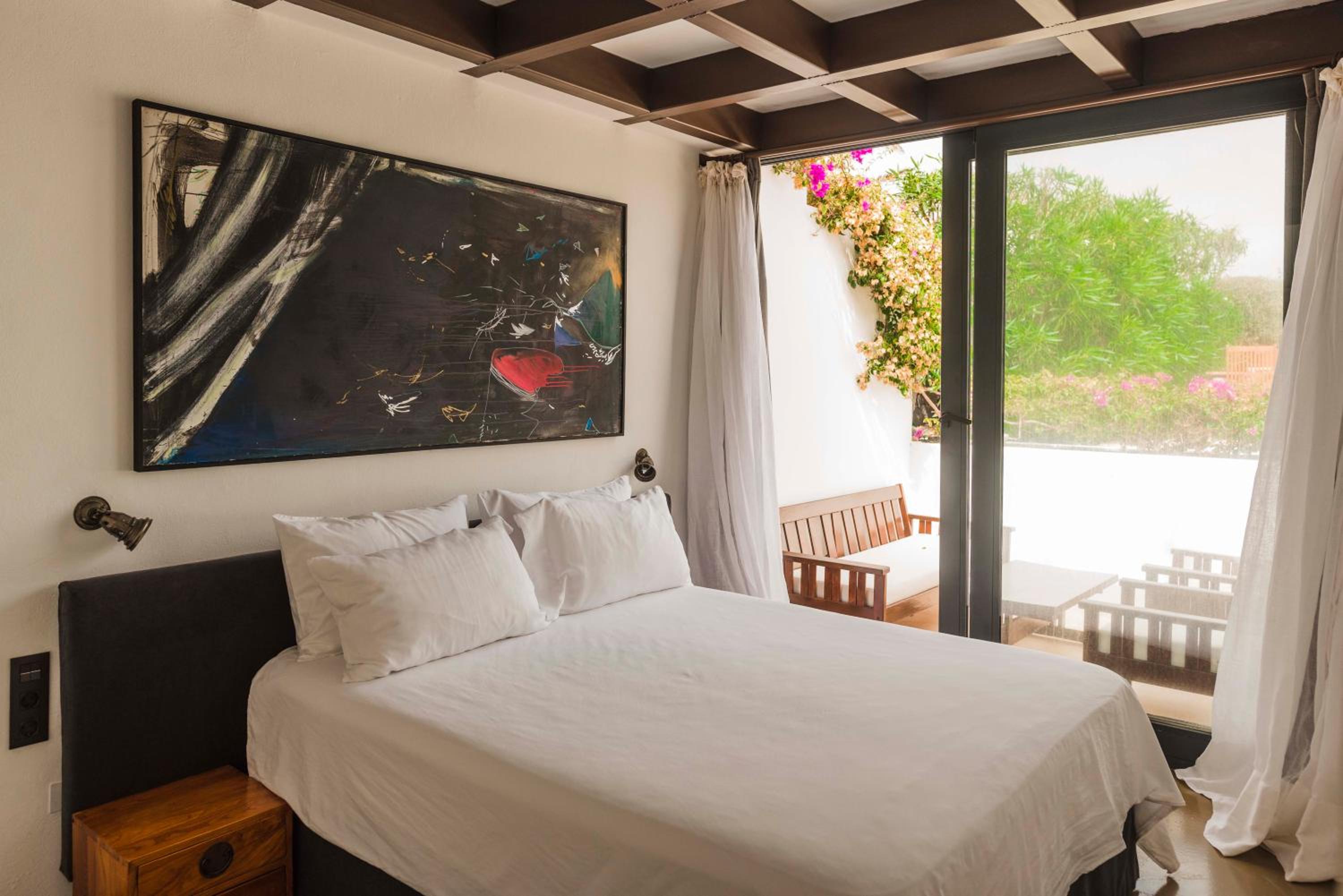 Apartamento con vista a la piscina