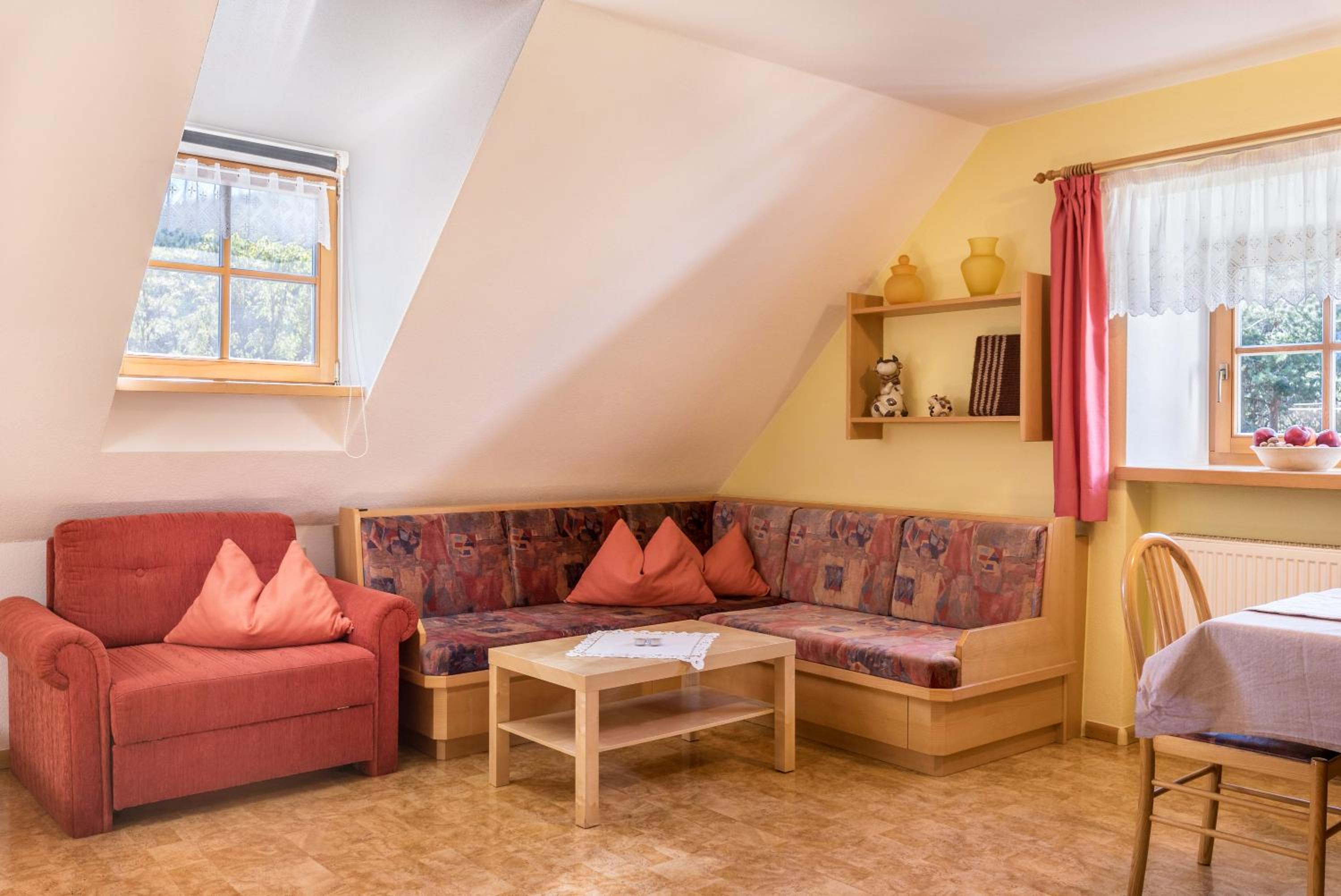 One-Bedroom Apartment with Garden View