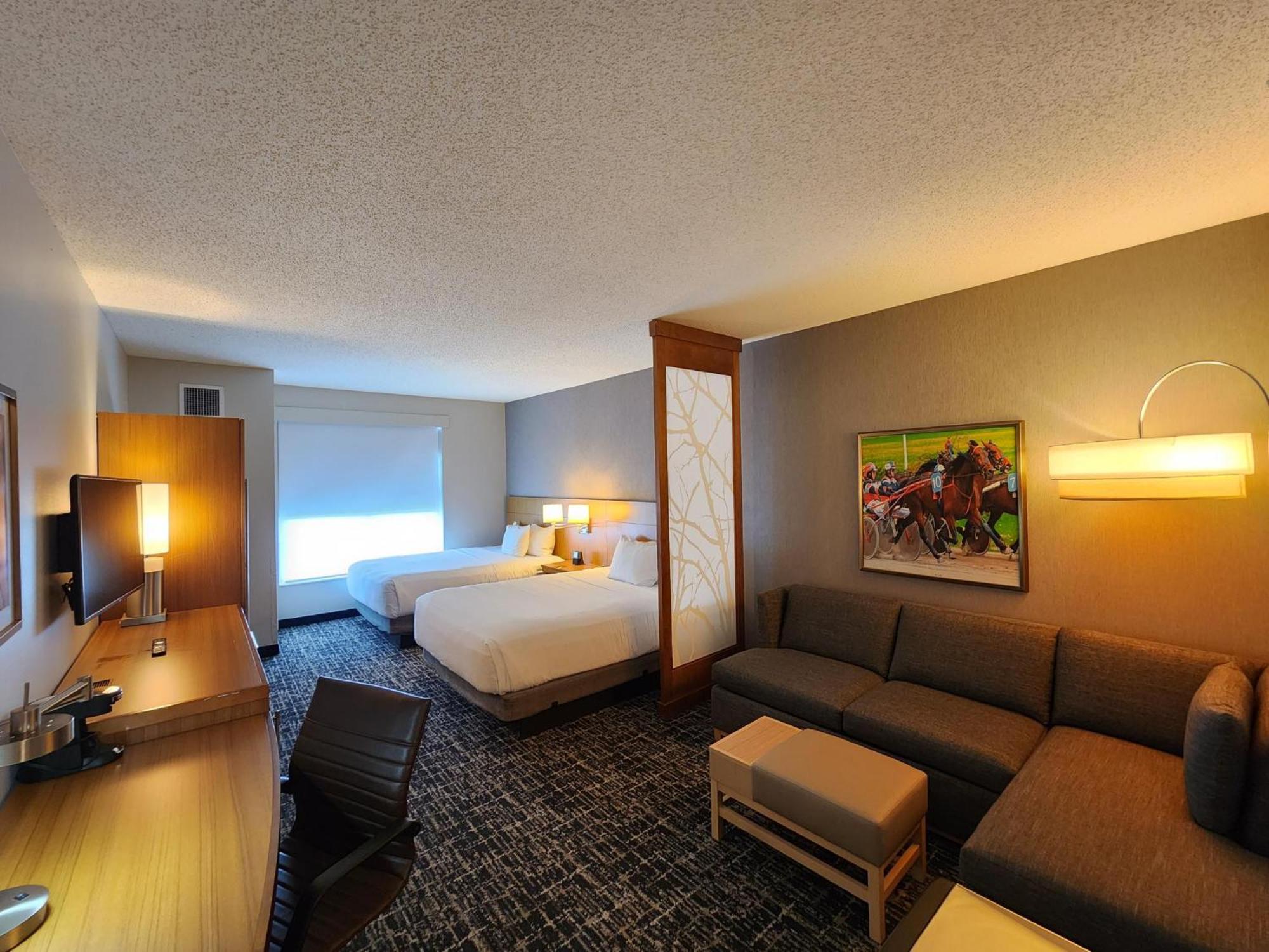 Queen Room with Two Queen Beds, Sofa Bed and Accessible Tub photo 2