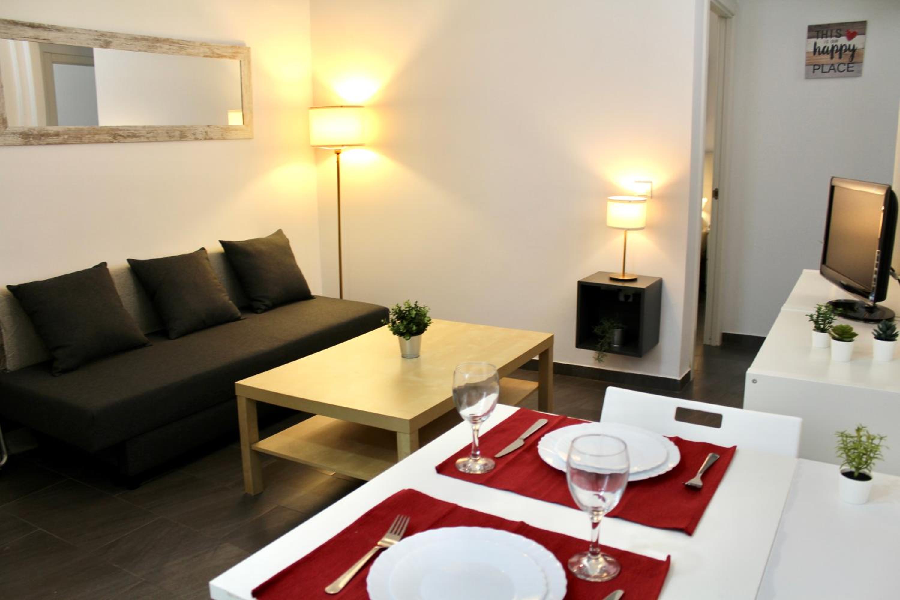 Apartamento de dos habitaciones