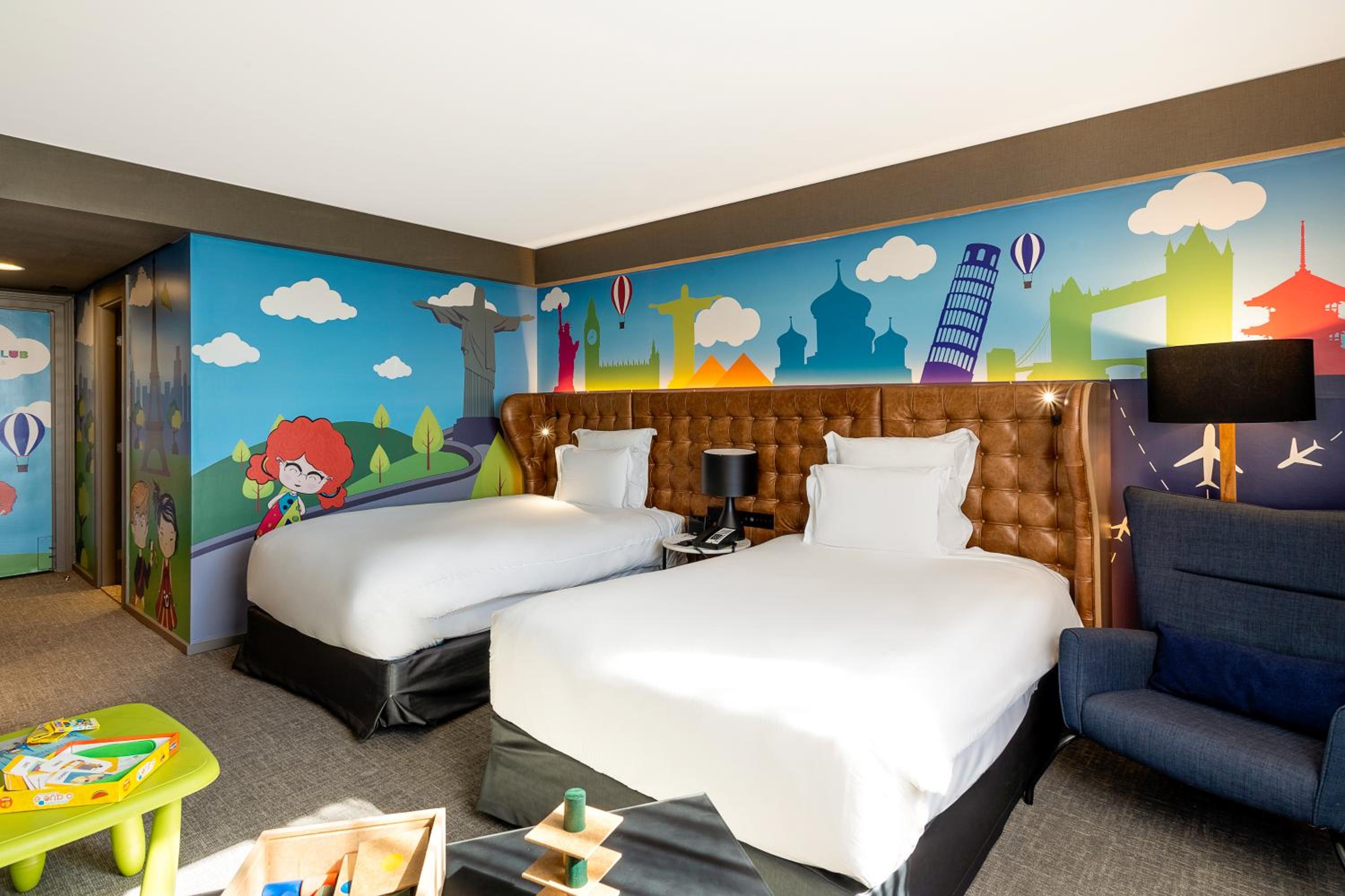 Family Suite with One King and Two Single Beds