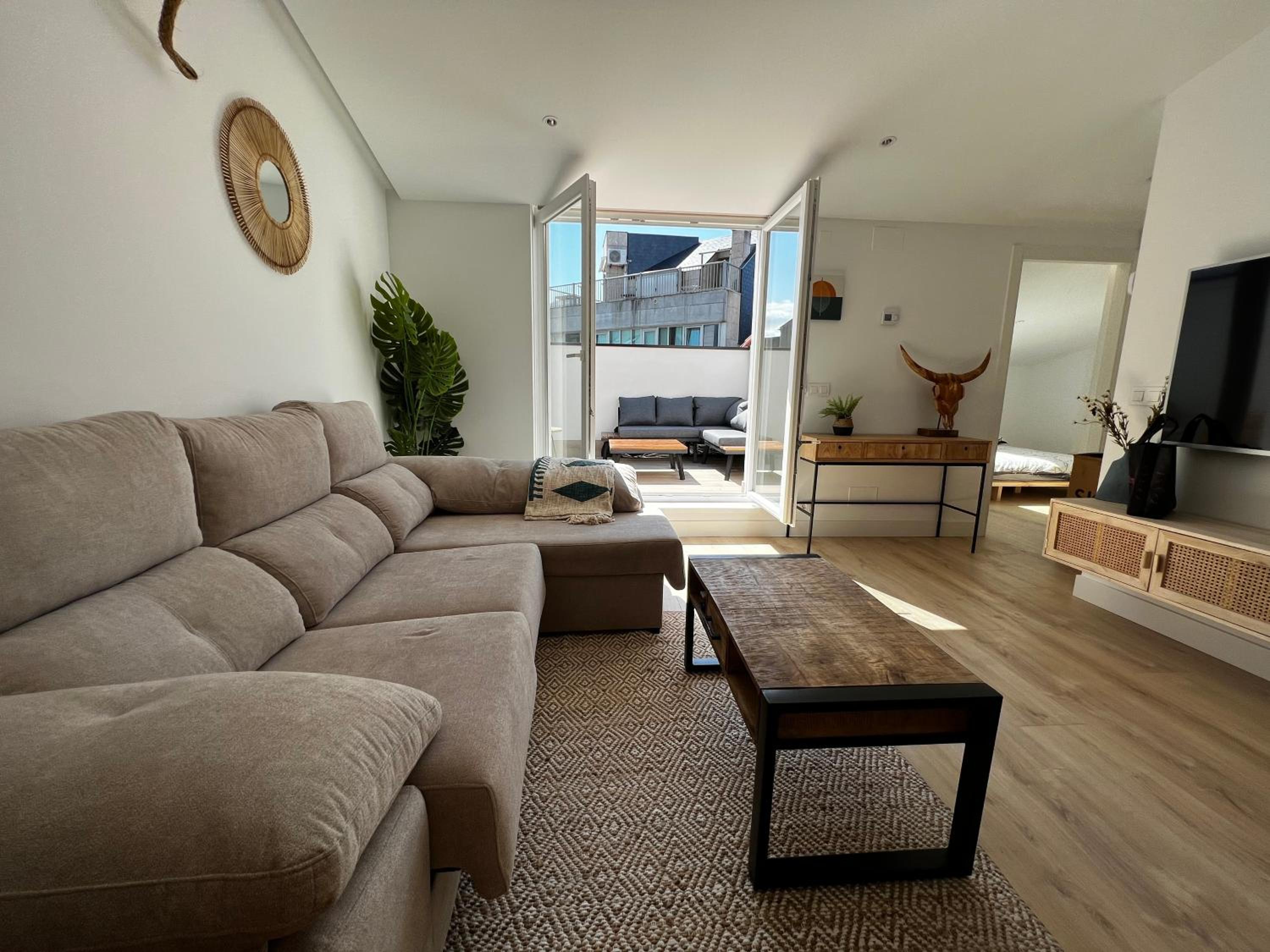 Apartamento de dos habitaciones