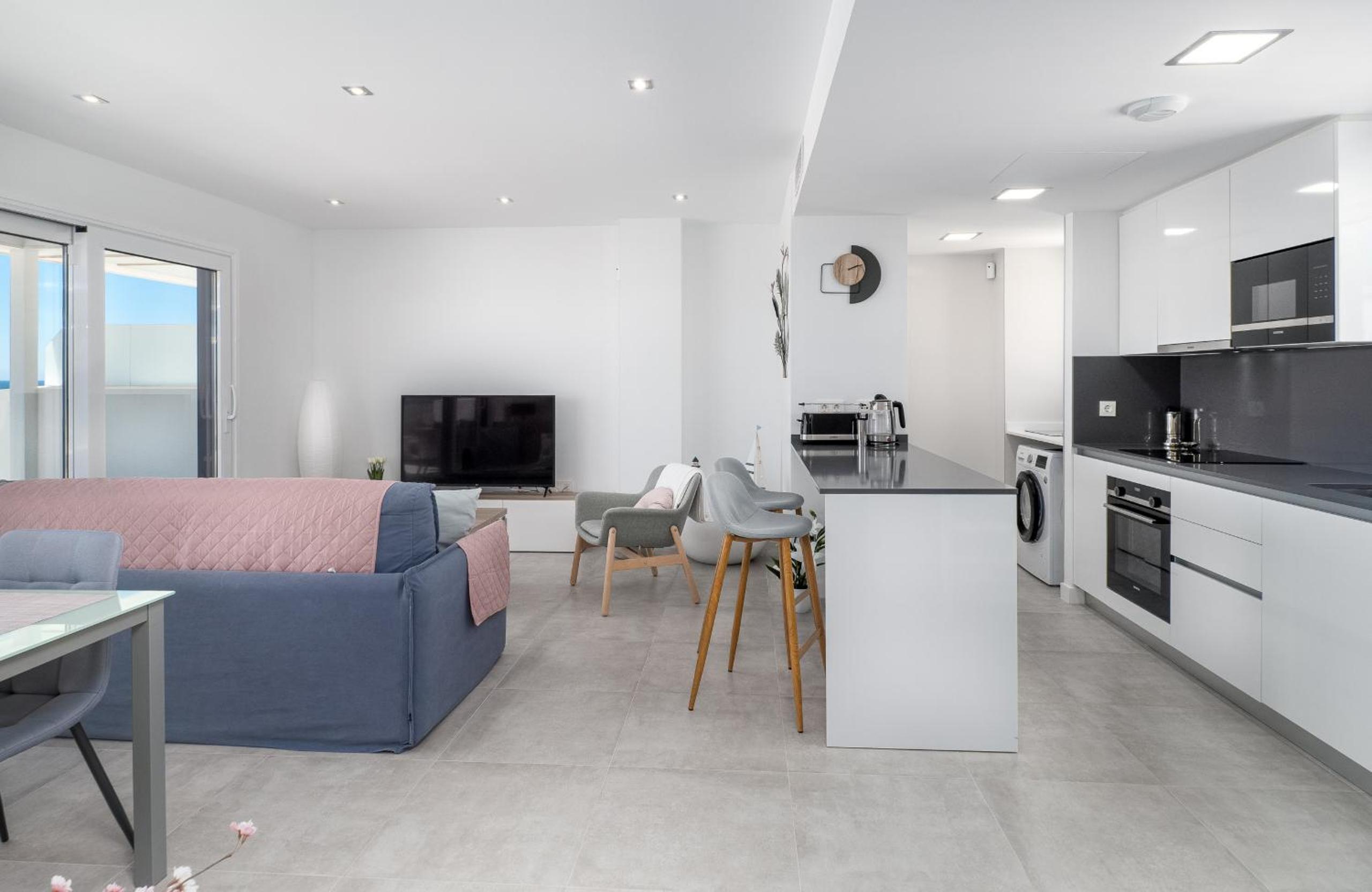 Apartamento con vista al mar