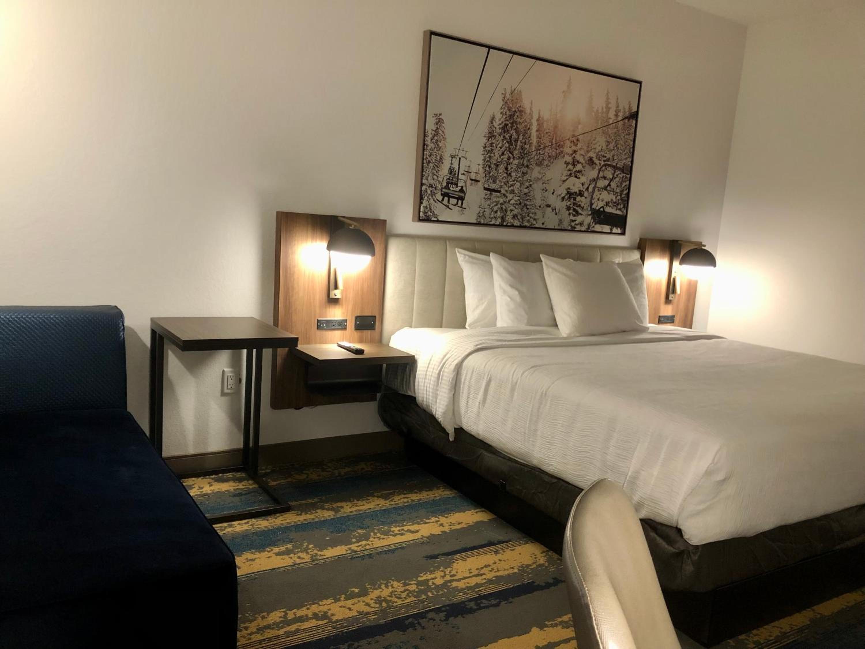 1 King Bed, Deluxe Mobility Accessible Suite, Bathtub w/ Grab Bars, Non-Smoking - Photo 3
