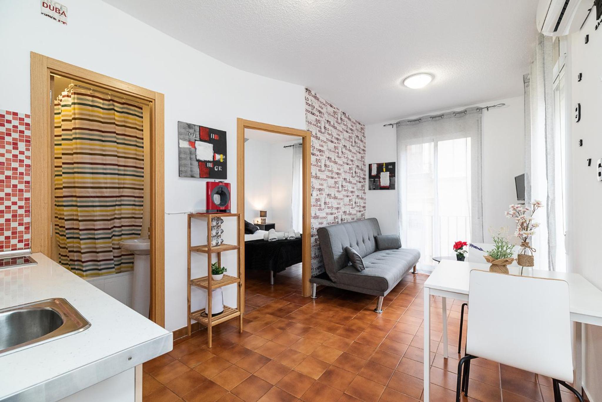 Apartamento de una habitación