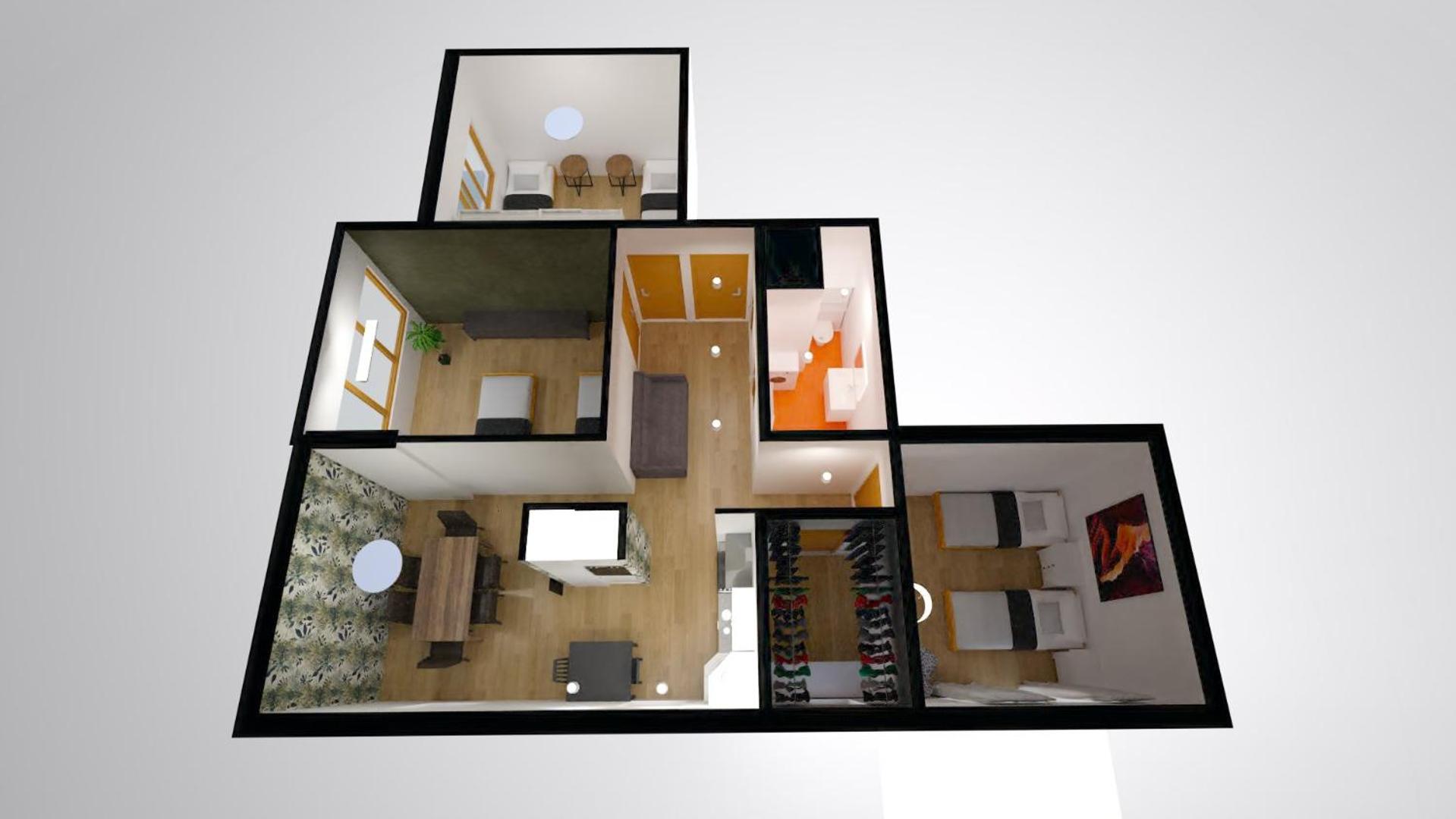 Three-Bedroom Apartment photo 1
