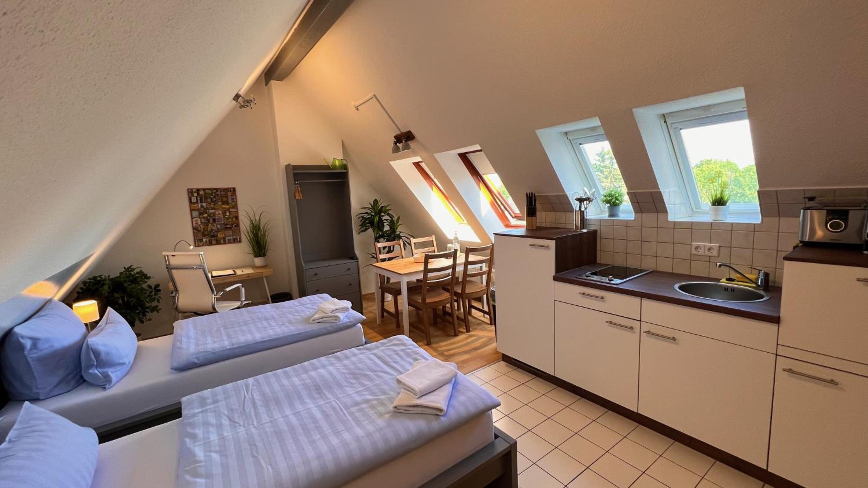 One-Bedroom Apartment with City View