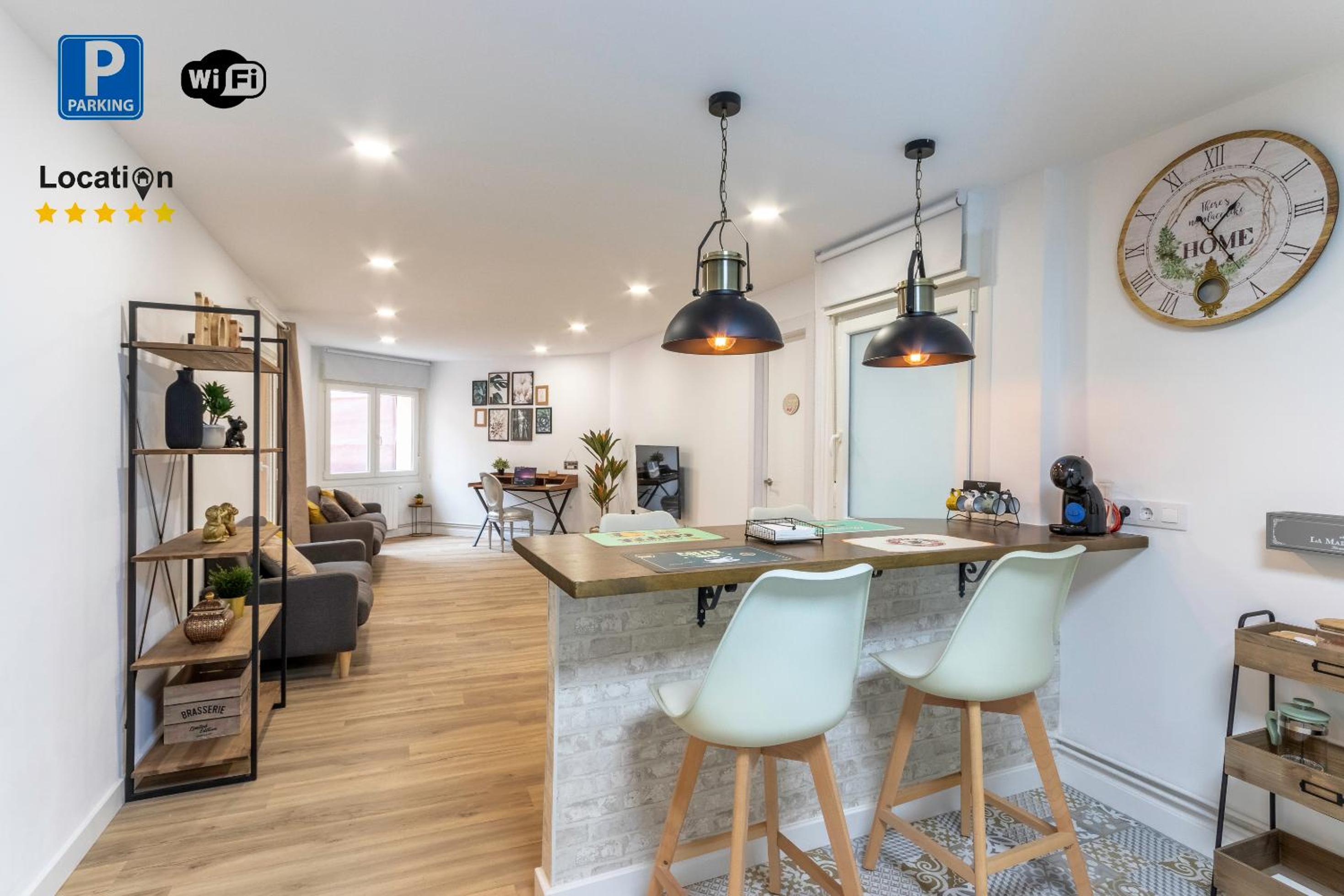 Apartamento de dos habitaciones
