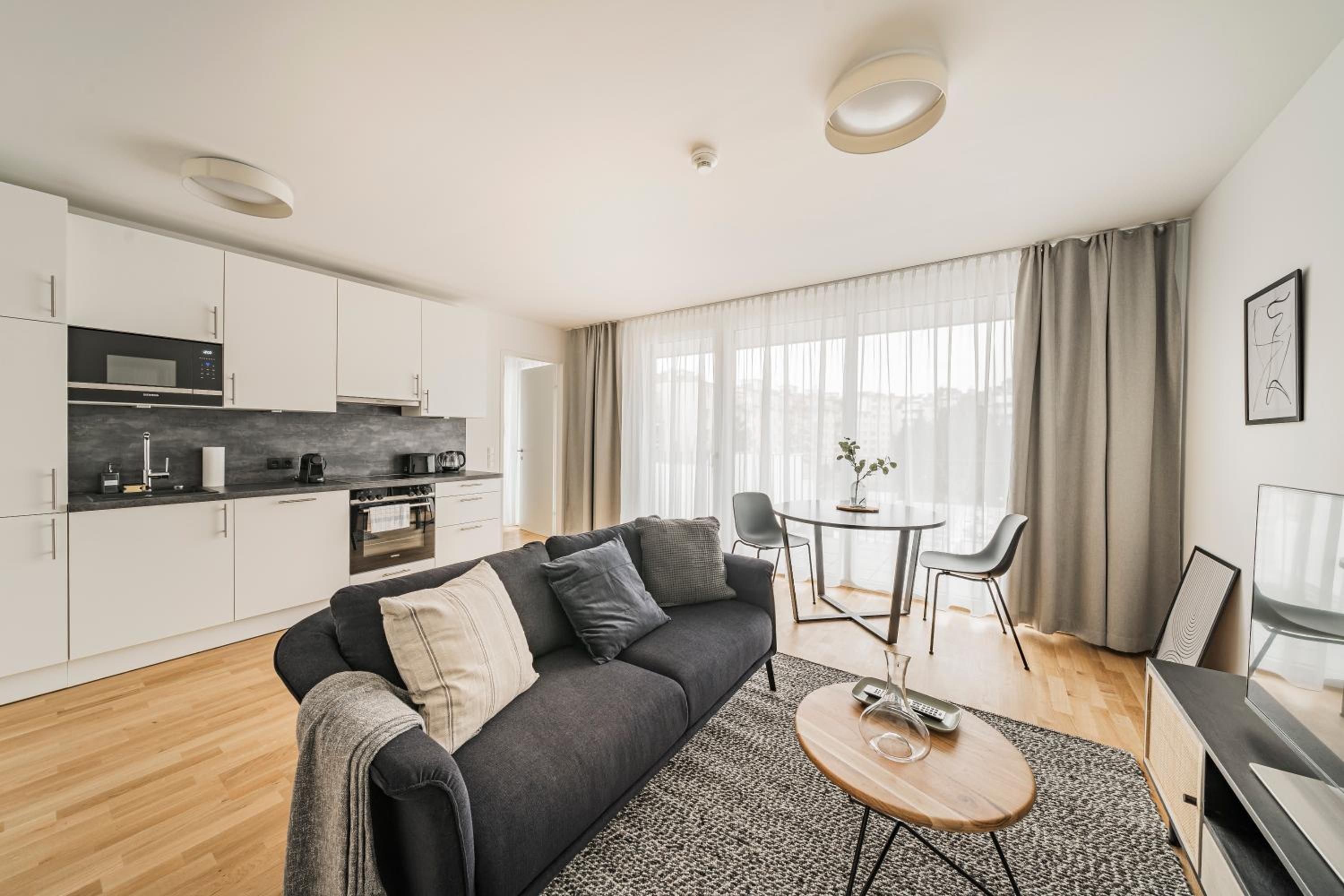One-Bedroom Apartment with Balcony