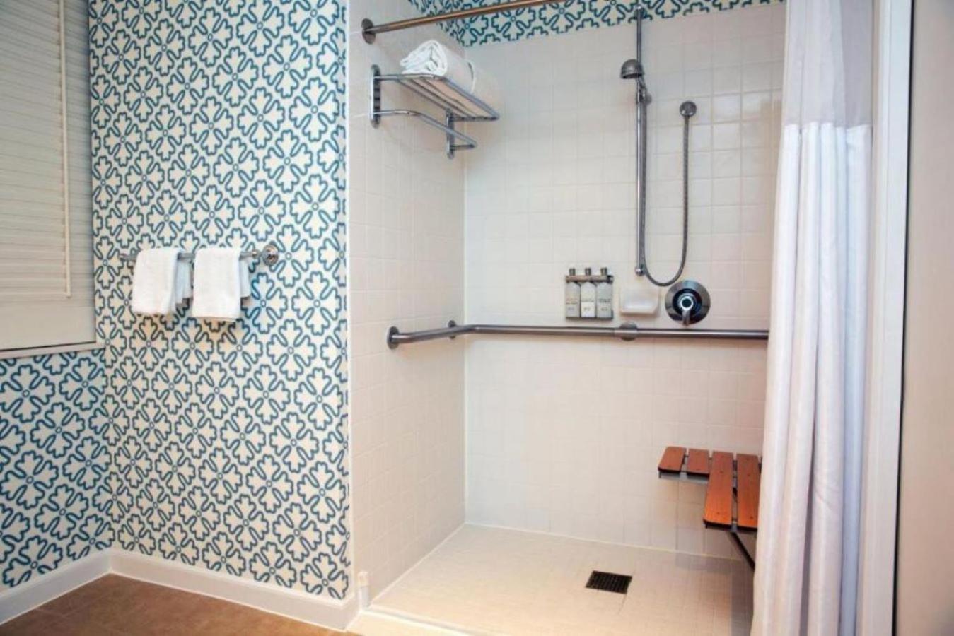 King Room with Mobility Accessible Tub and Roll-In Shower