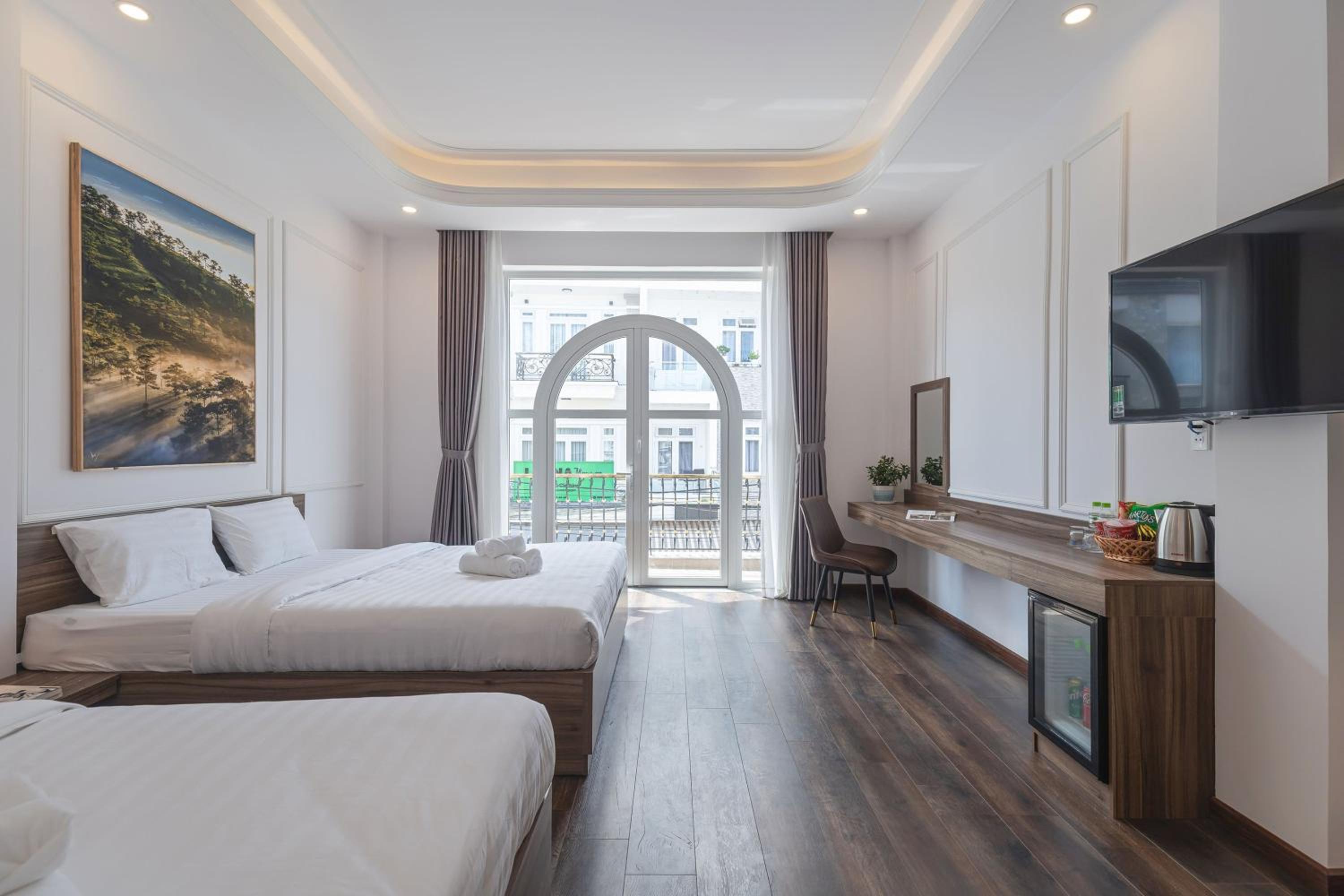 Quadruple Room with Balcony