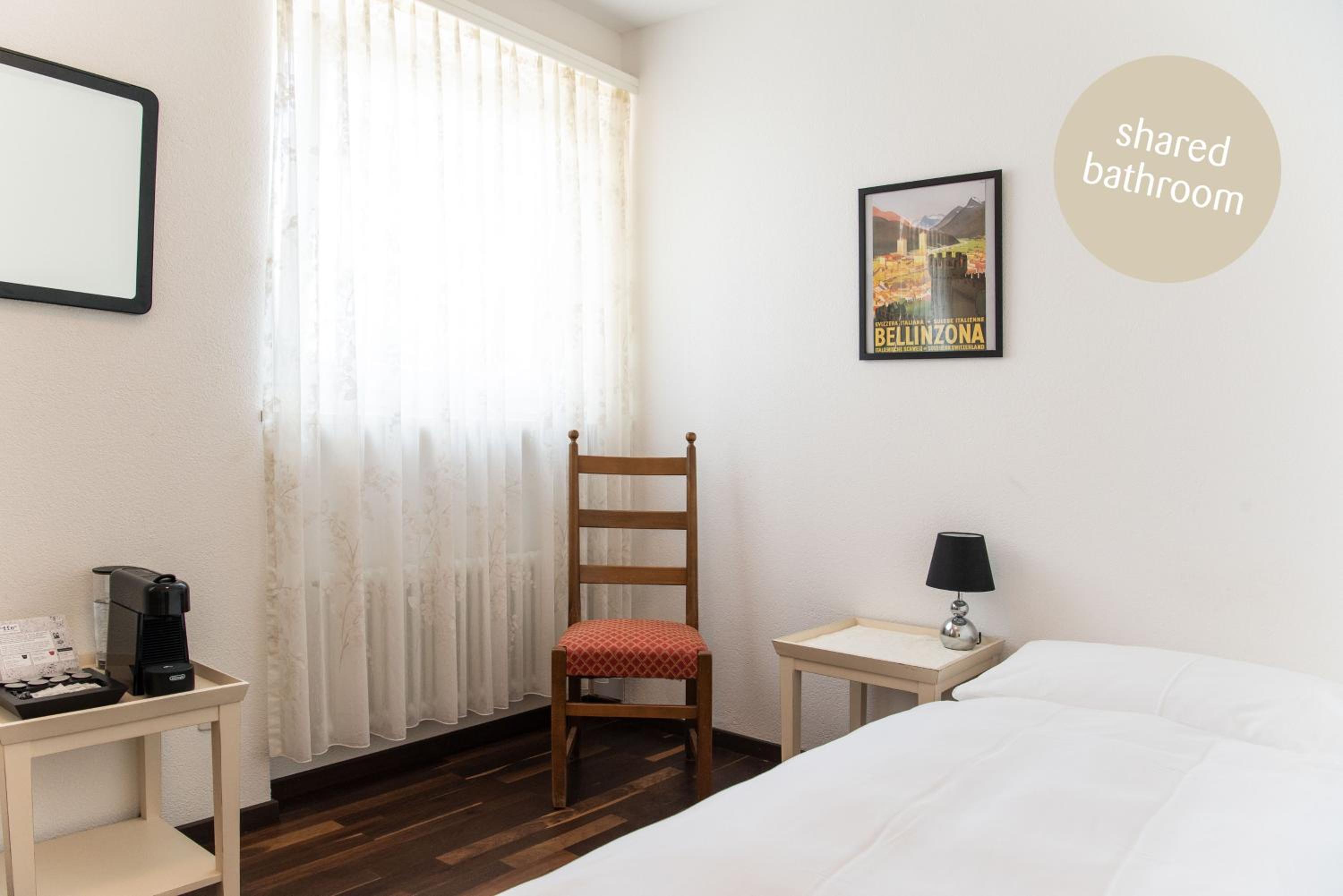 Economy Twin Room, Non Smoking, Shared Bathroom