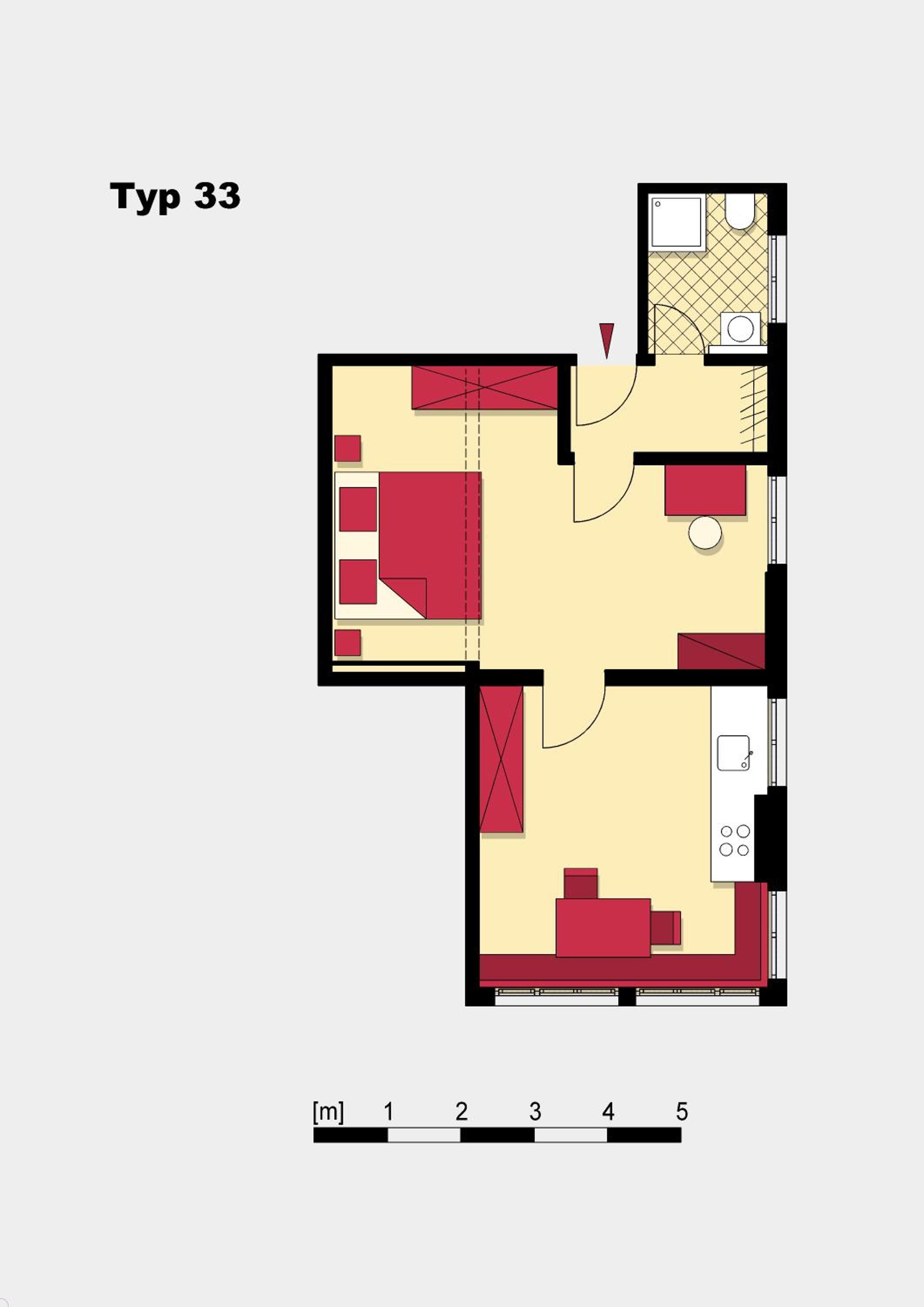 Apartment with Mountain View photo 3