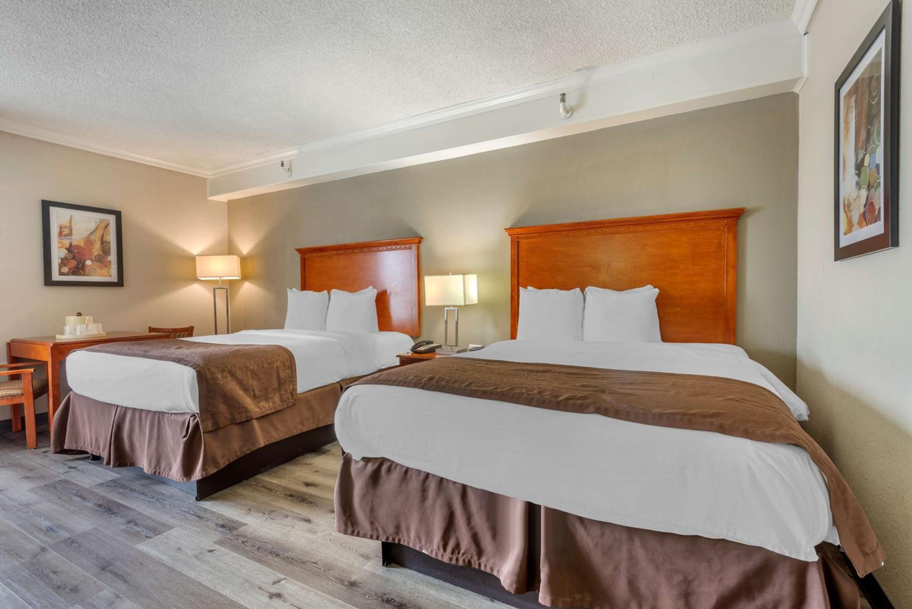 Queen Room With Two Queen Beds With Roll-In Shower - Disability Accessible photo 2