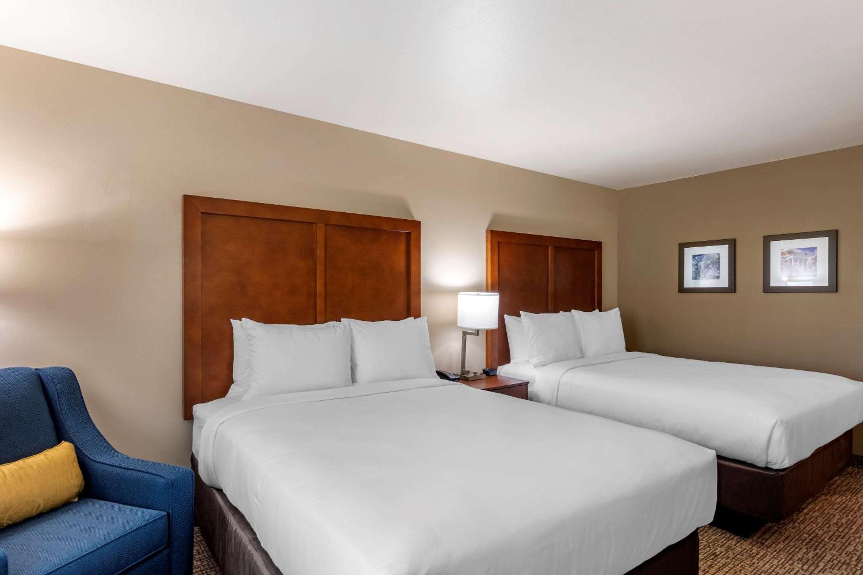 Large One Room Suite with Two Queen Beds and Sofa bed - Non Smoking - Photo 5