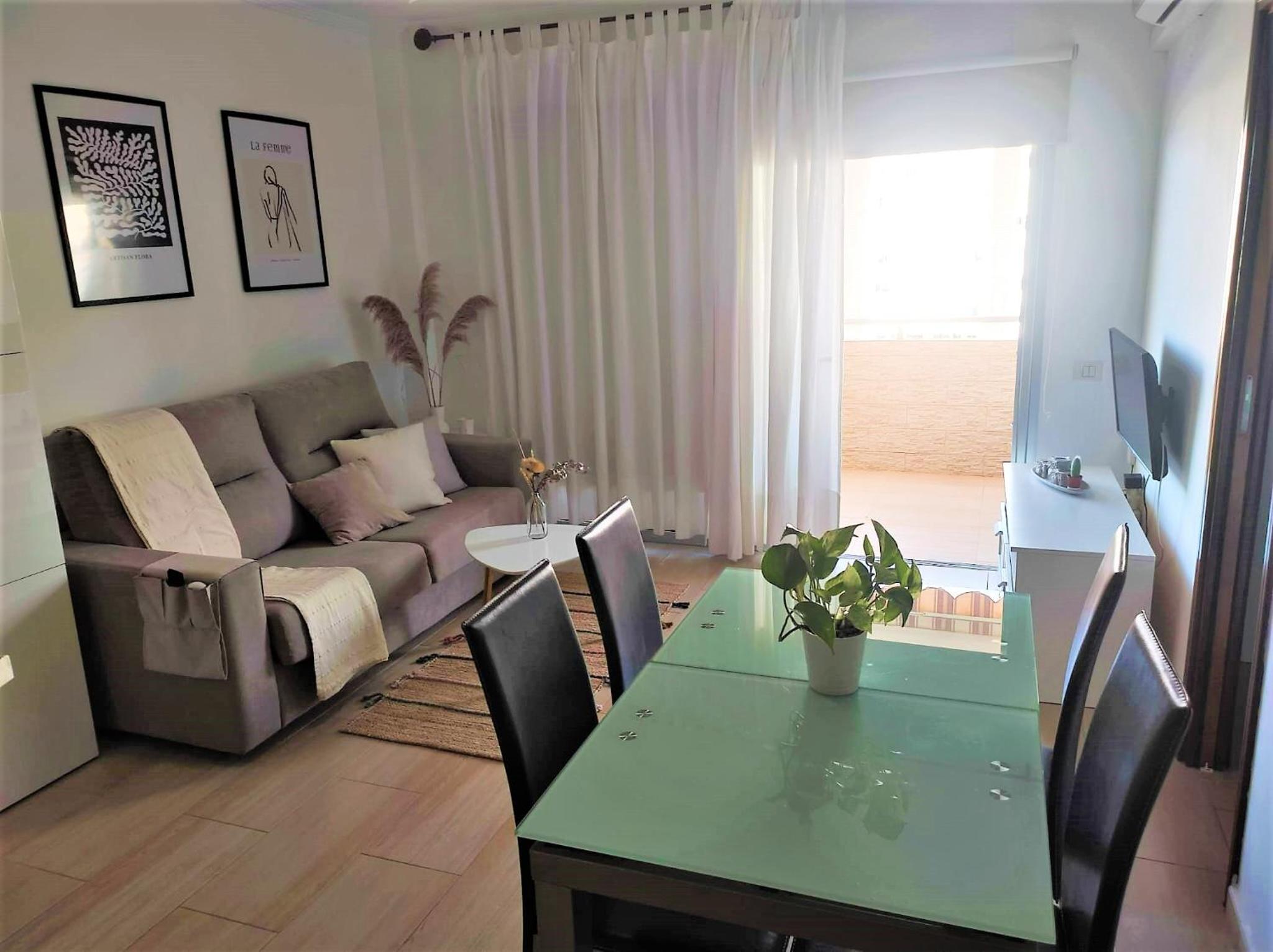 Apartamento de dos habitaciones