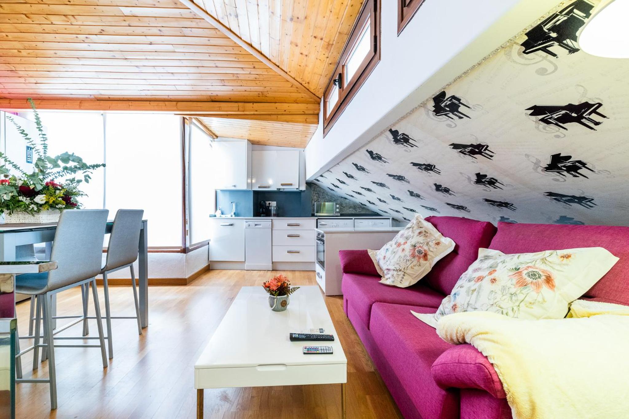Apartamento de dos habitaciones